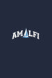 Amalfi With Sail Boat Women Classic Fit Tee
