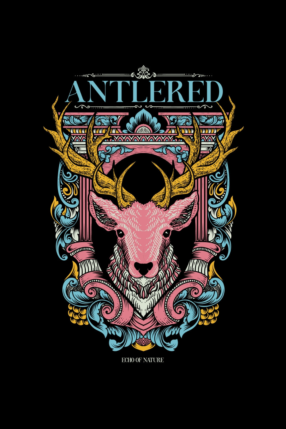 Antlered Premium T-Shirt