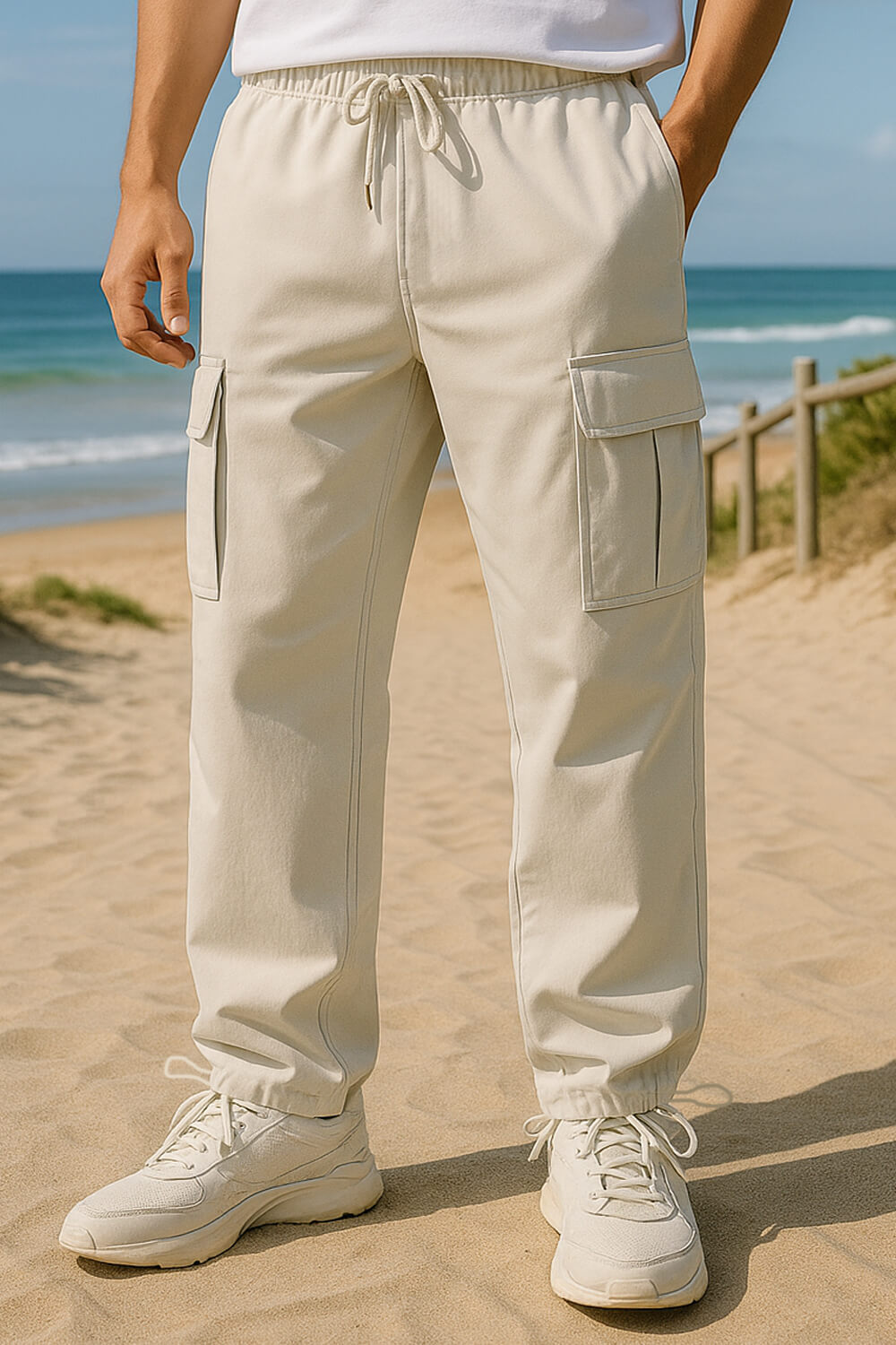 Nobero Oversized Cargo Joggers