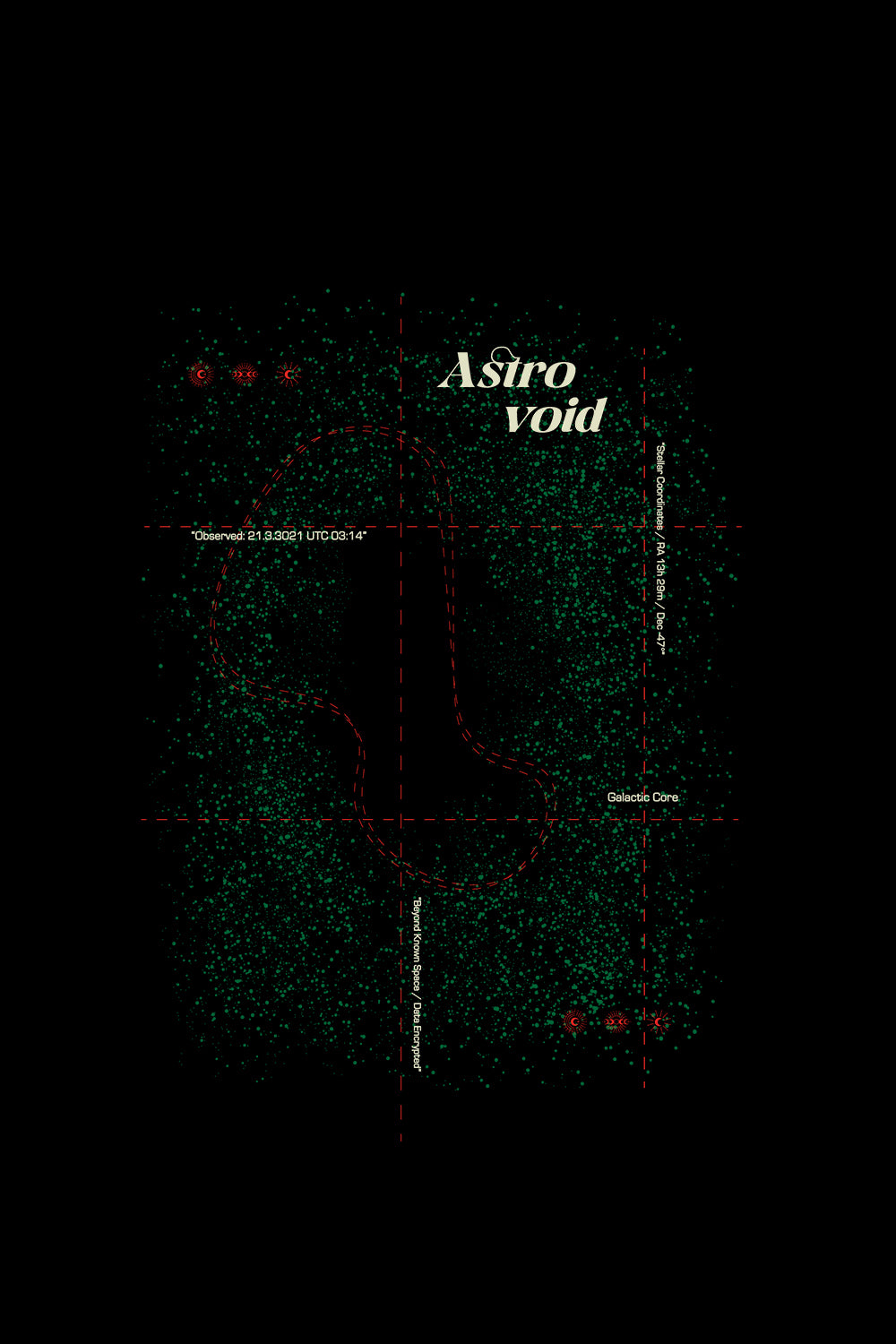 Unisex Astro Void Oversized Hoodie