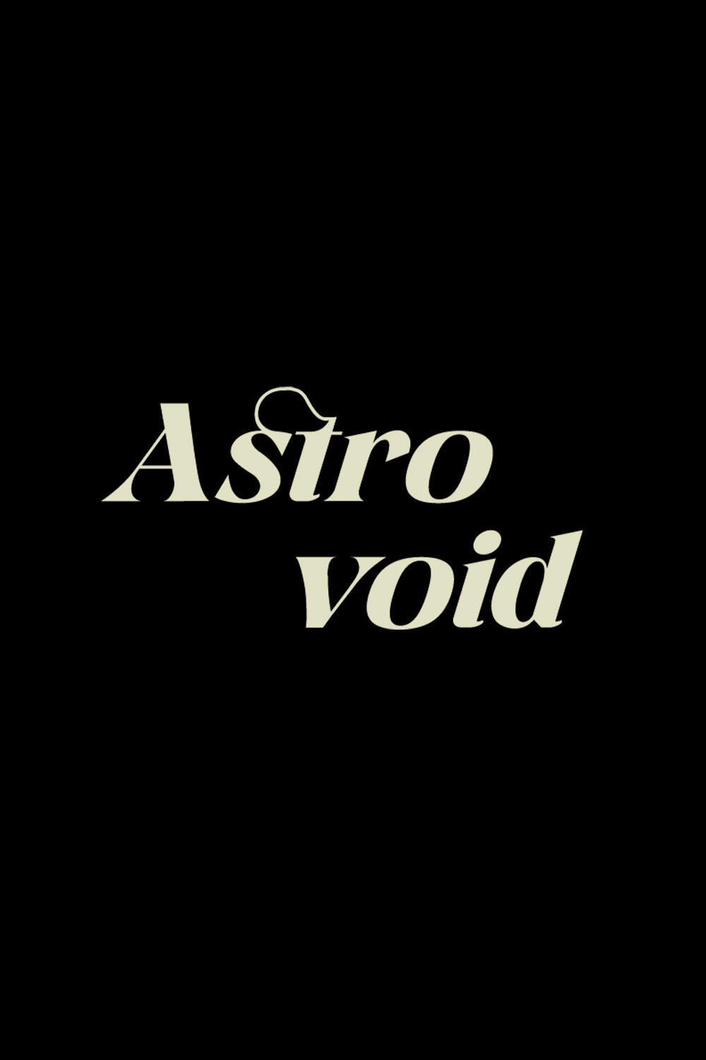 Unisex Astro Void Oversized Hoodie