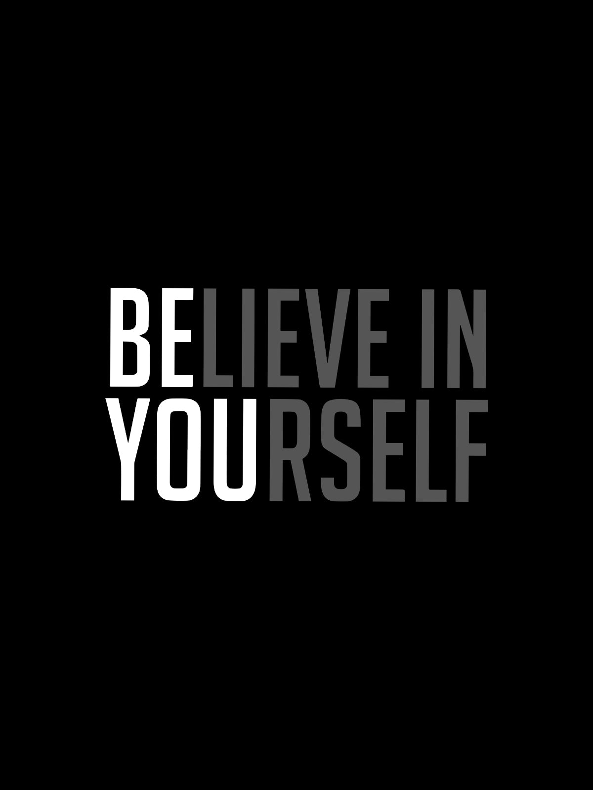 Believe In Yourself Women Classic Fit Tee