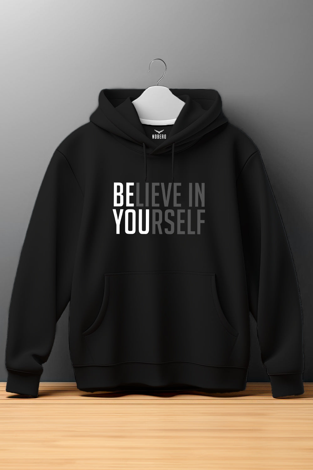 Boyfriend Fit Believe In Yourself Classic Hoodie
