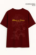 Bloom In Silence Oversized Fit Women Tee