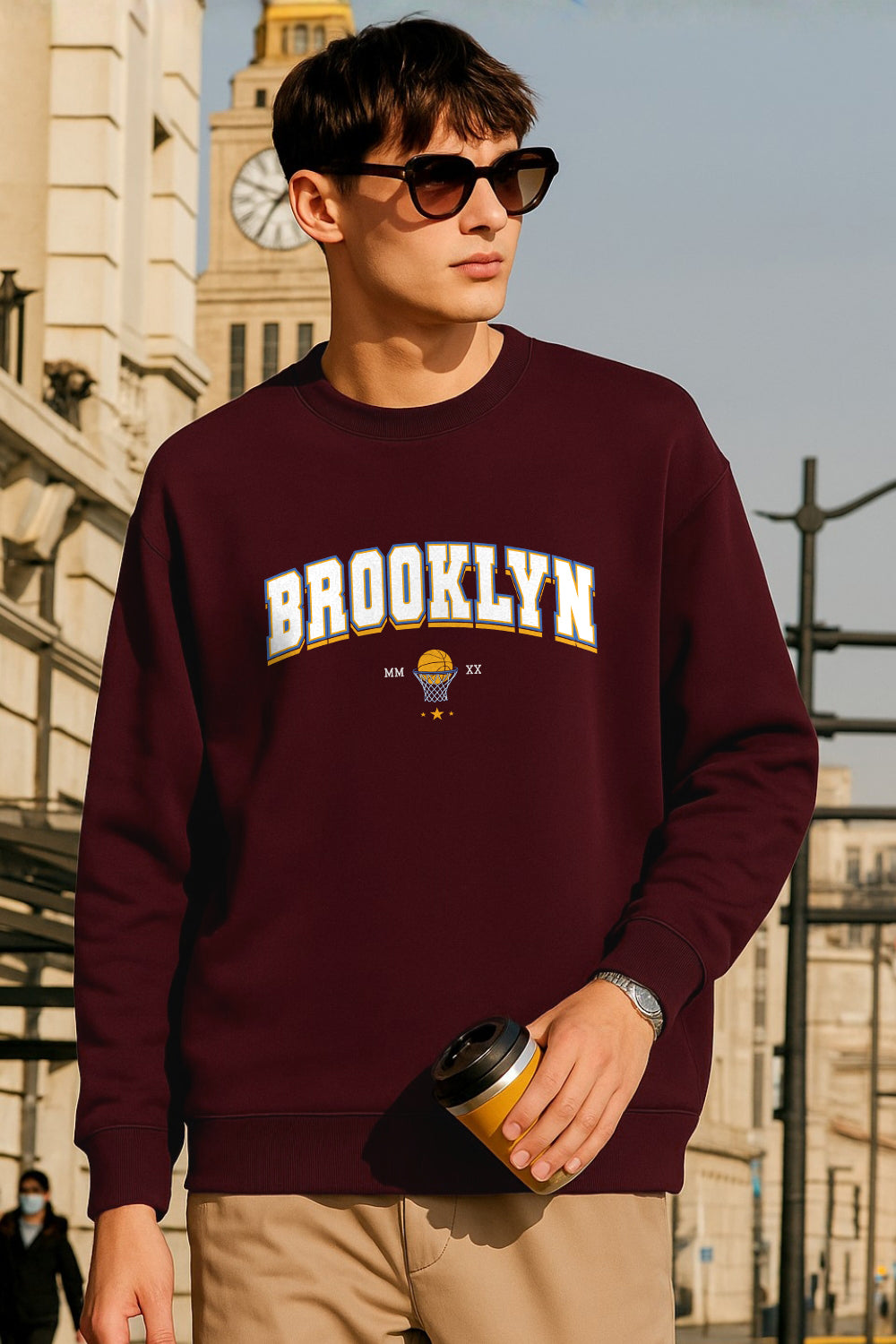 Brooklyn Oversized  Sweatshirt
