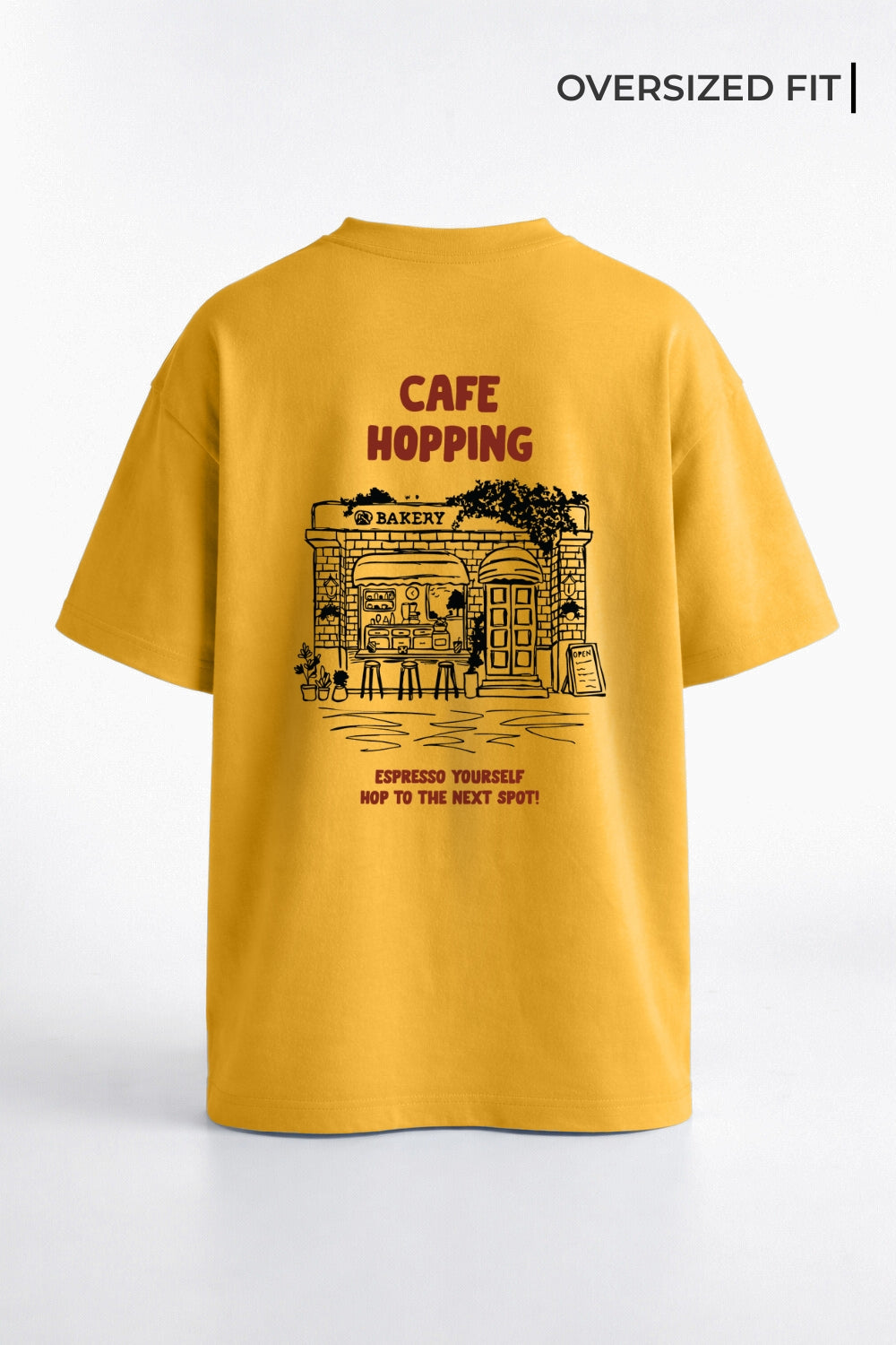 Cafe hopping Oversized T-Shirt