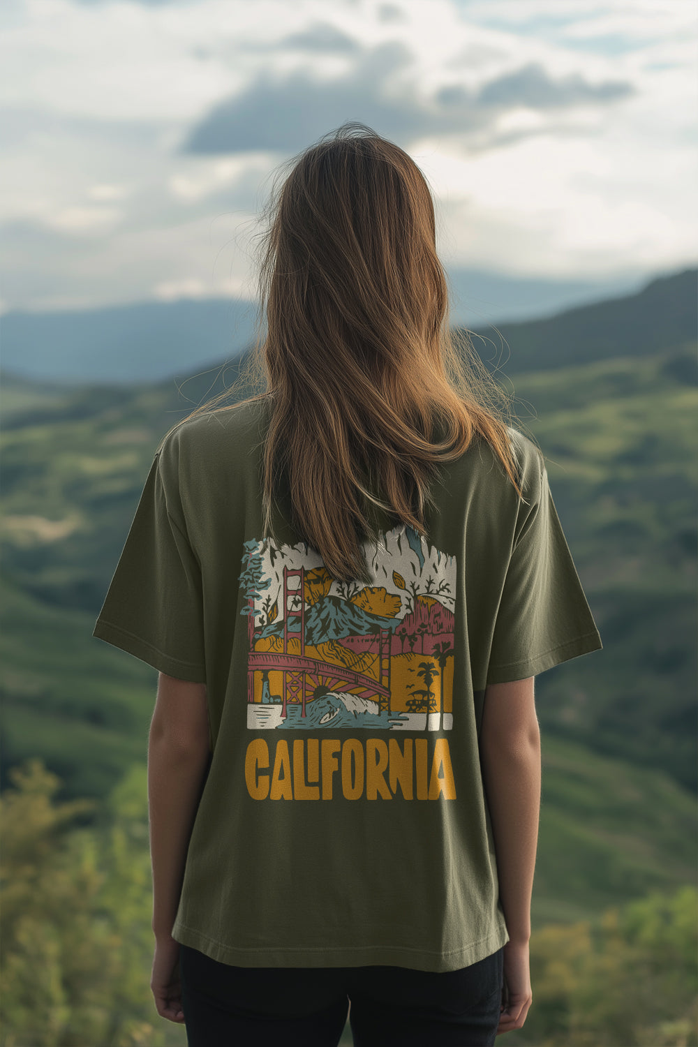 California Oversized T-Shirt