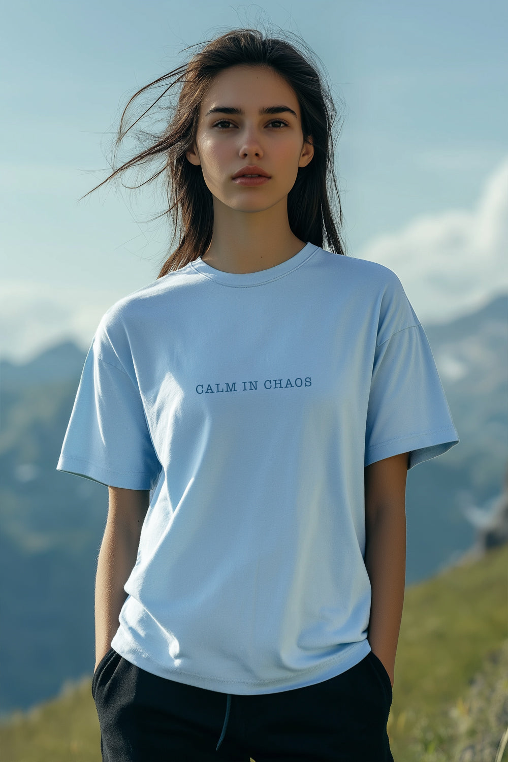 Always Calm Oversized T-Shirt