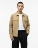 Zip Open Cotton Twill Jacket
