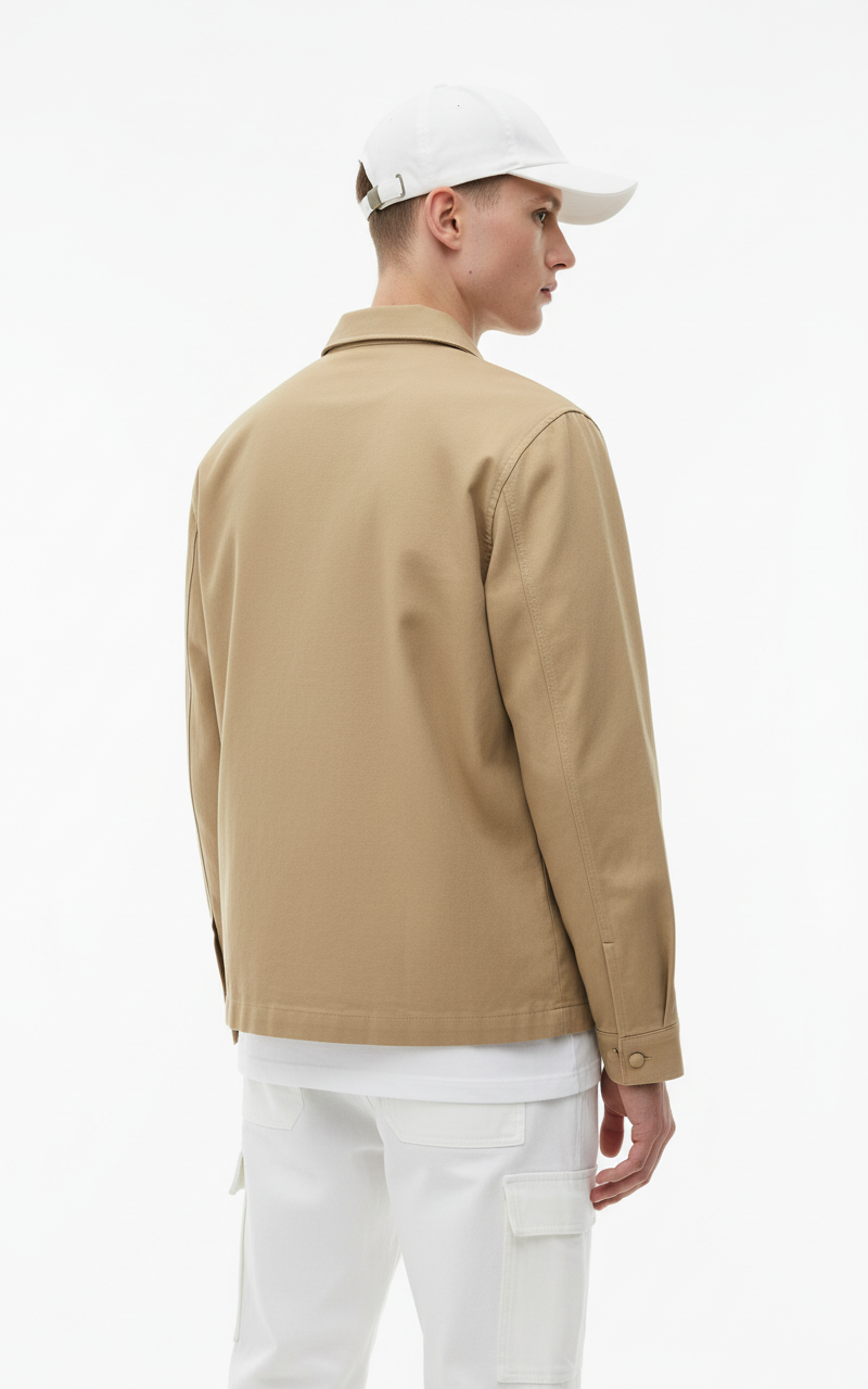 Classic Button-Down Shacket