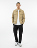 Zip Open Cotton Twill Jacket