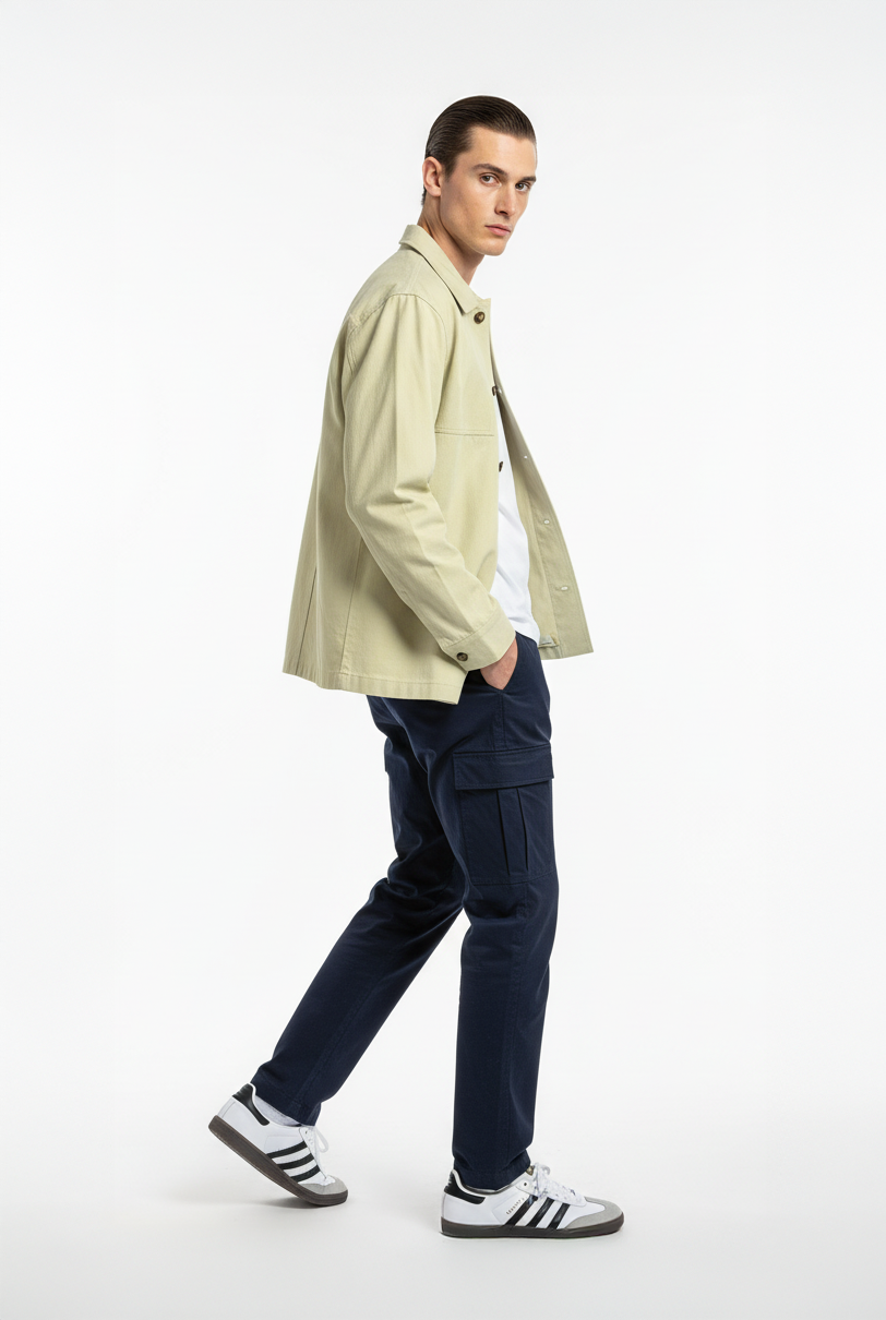 Classic Button-Down Shacket