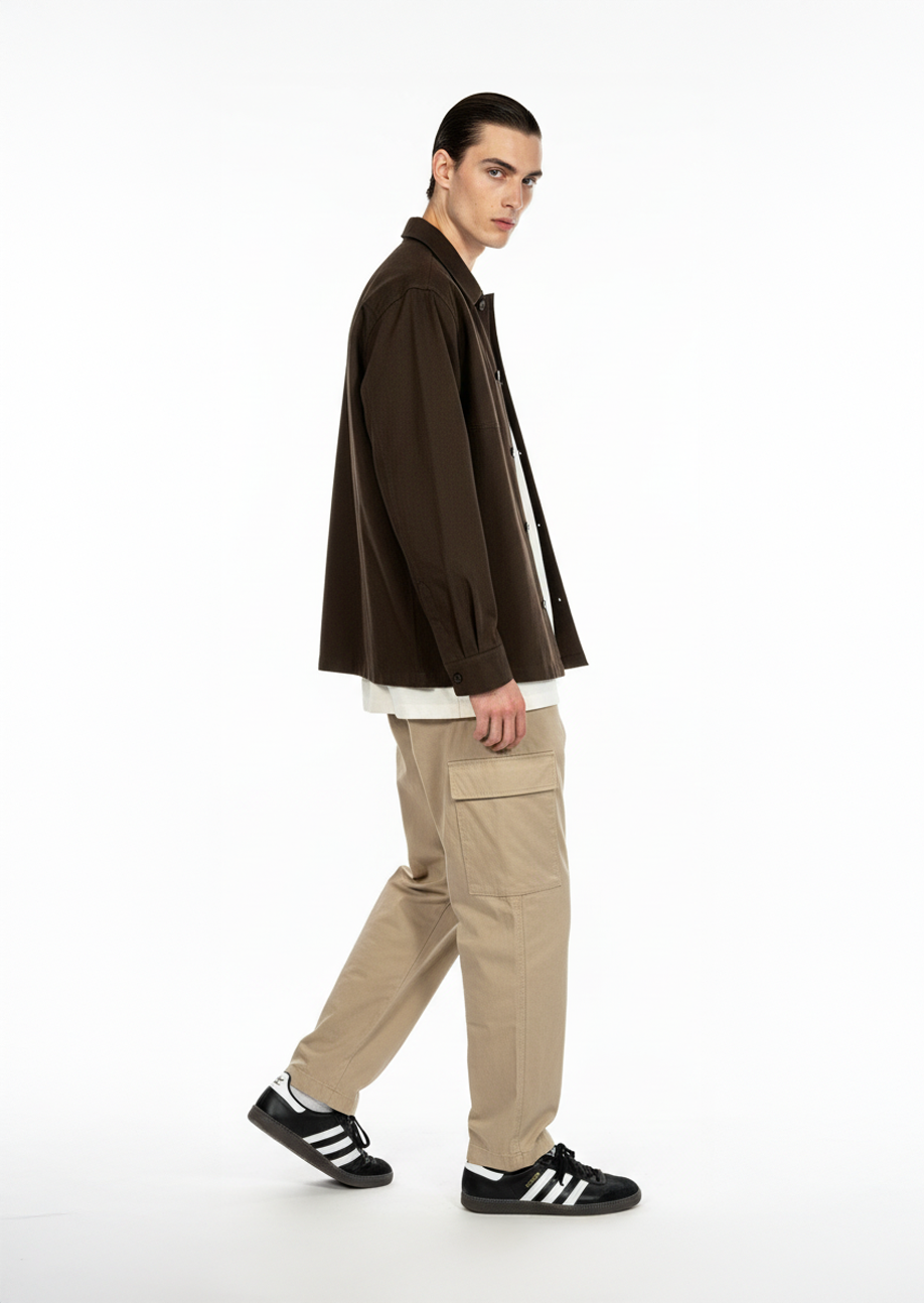 Classic Button-Down Shacket