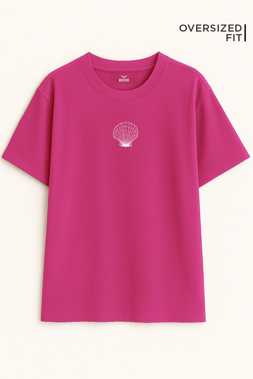 Collected By The Sea Oversized Fit Women Tee