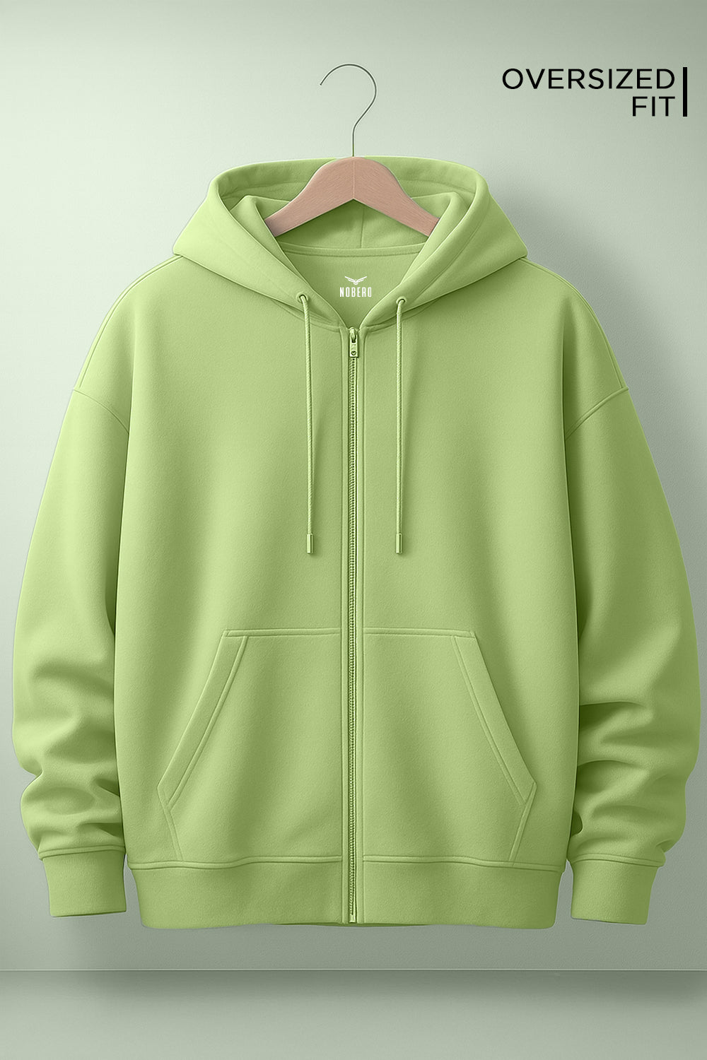 Oversized Zipper Hoodie