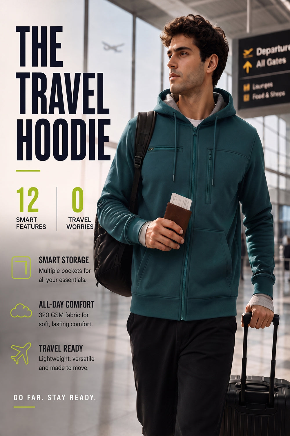Wanderer - Travel Hoodie