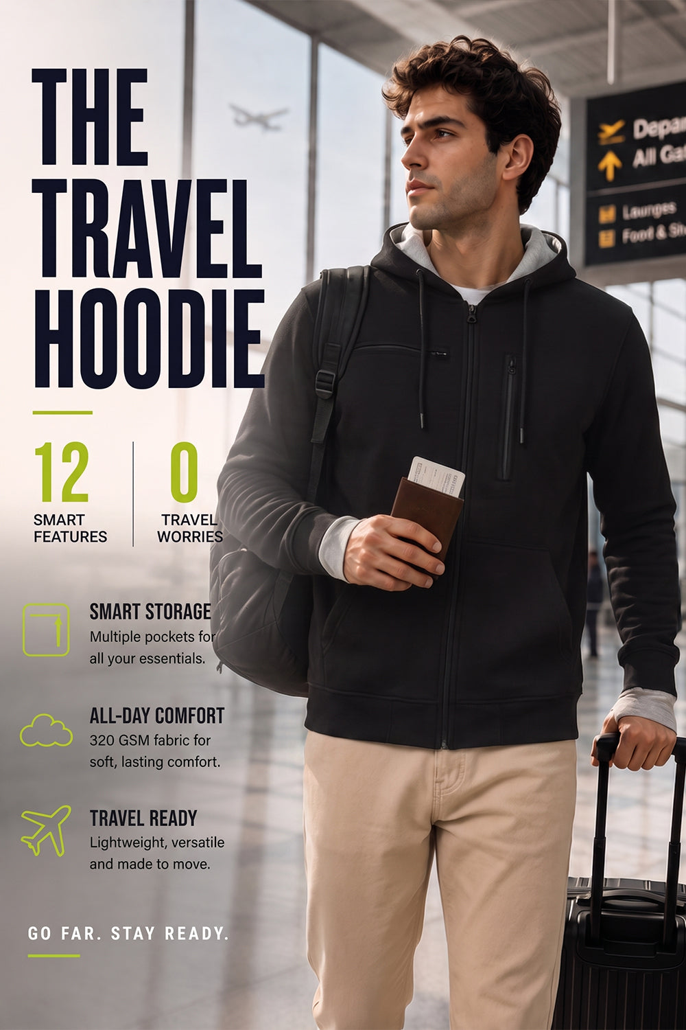Wanderer - Travel Hoodie