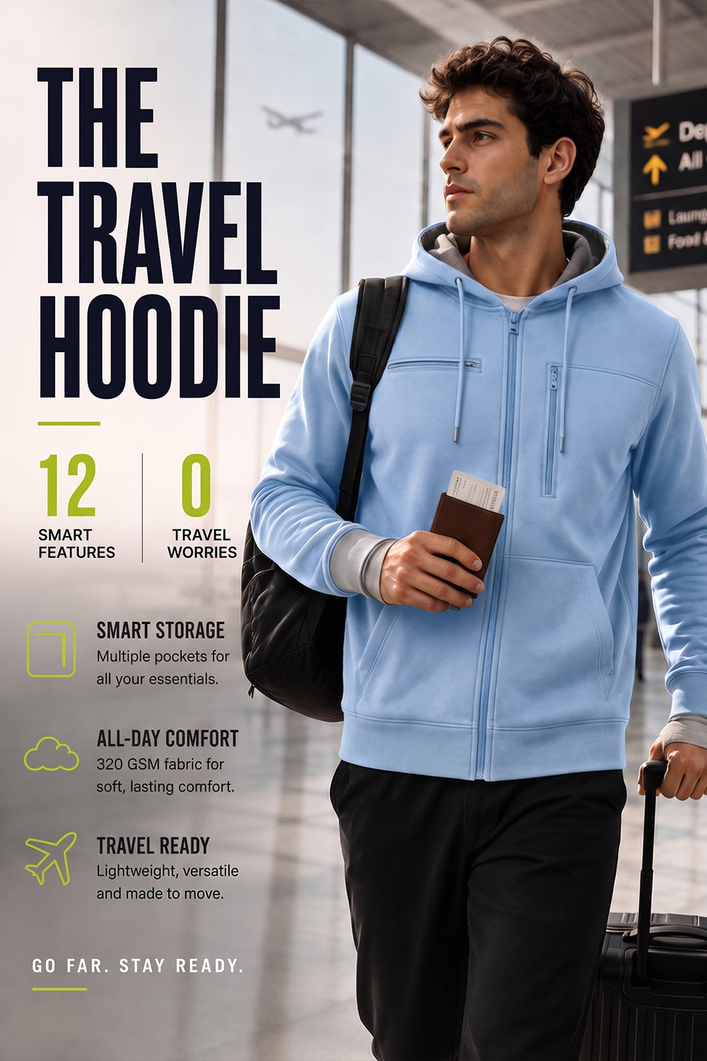 Wanderer - Travel Hoodie