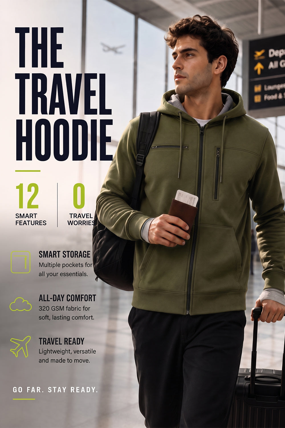 Wanderer - Travel Hoodie