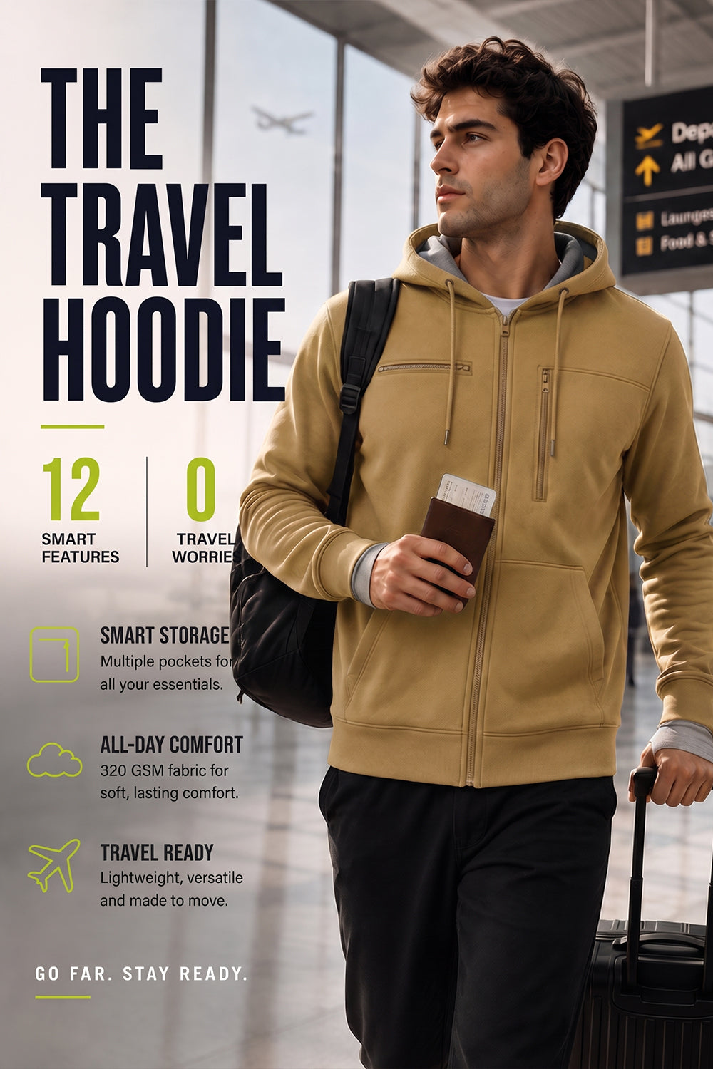 Wanderer - Travel Hoodie