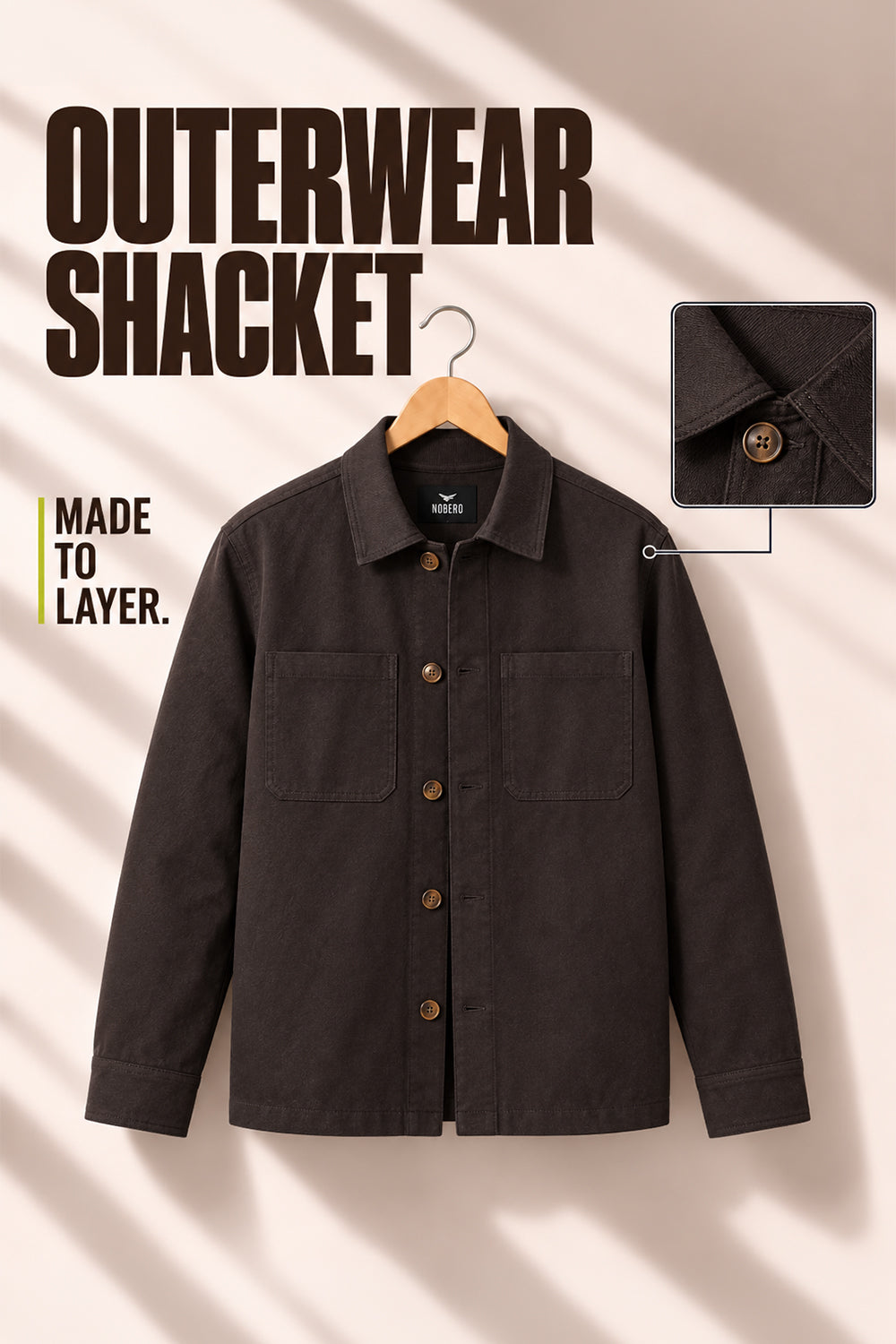 Relaxed Fit Outerwear Shacket