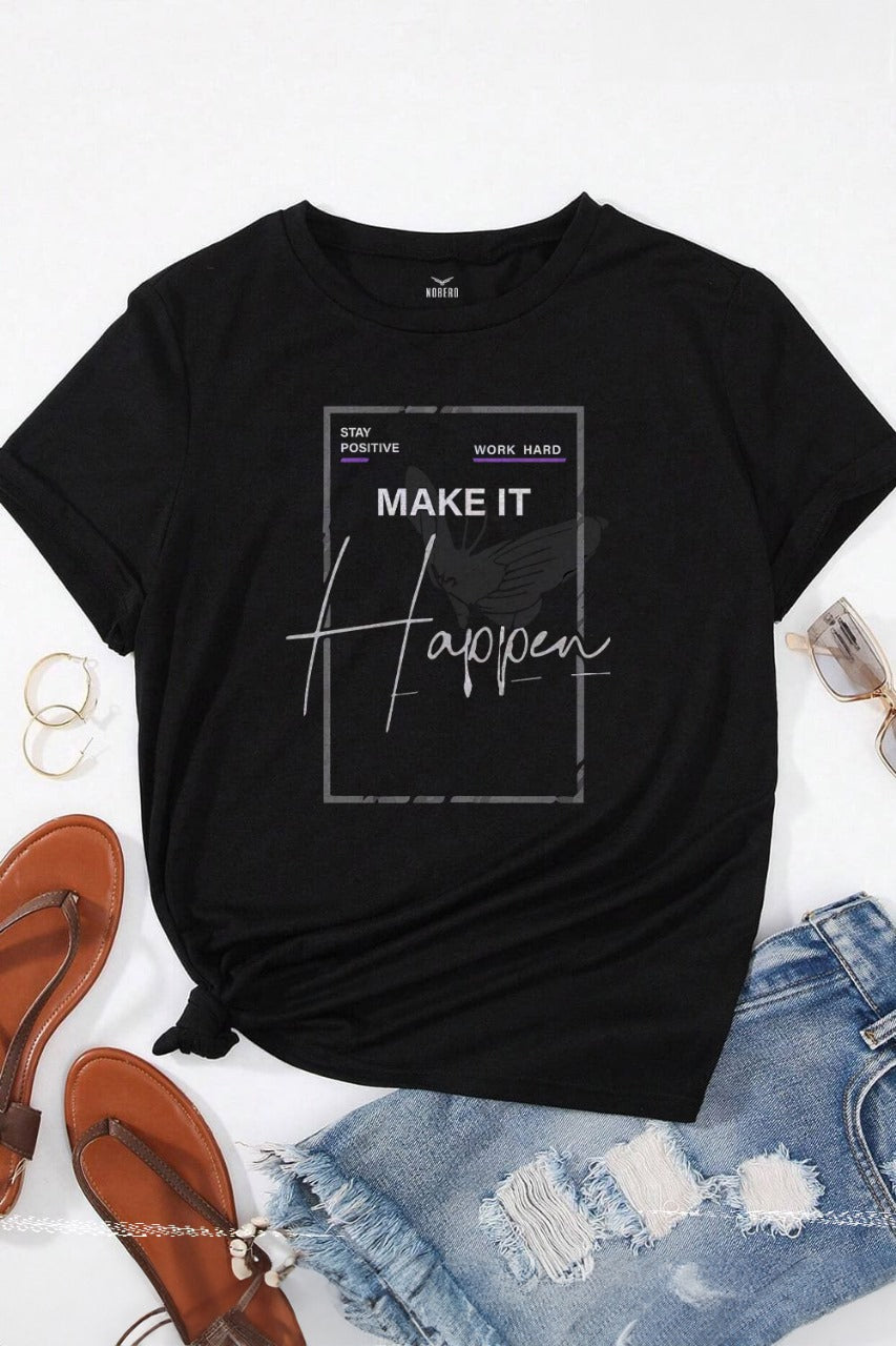 Boyfriend Make it Happen Classic Fit T-Shirt