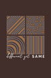 Different Yet same Classic Fit T-Shirt