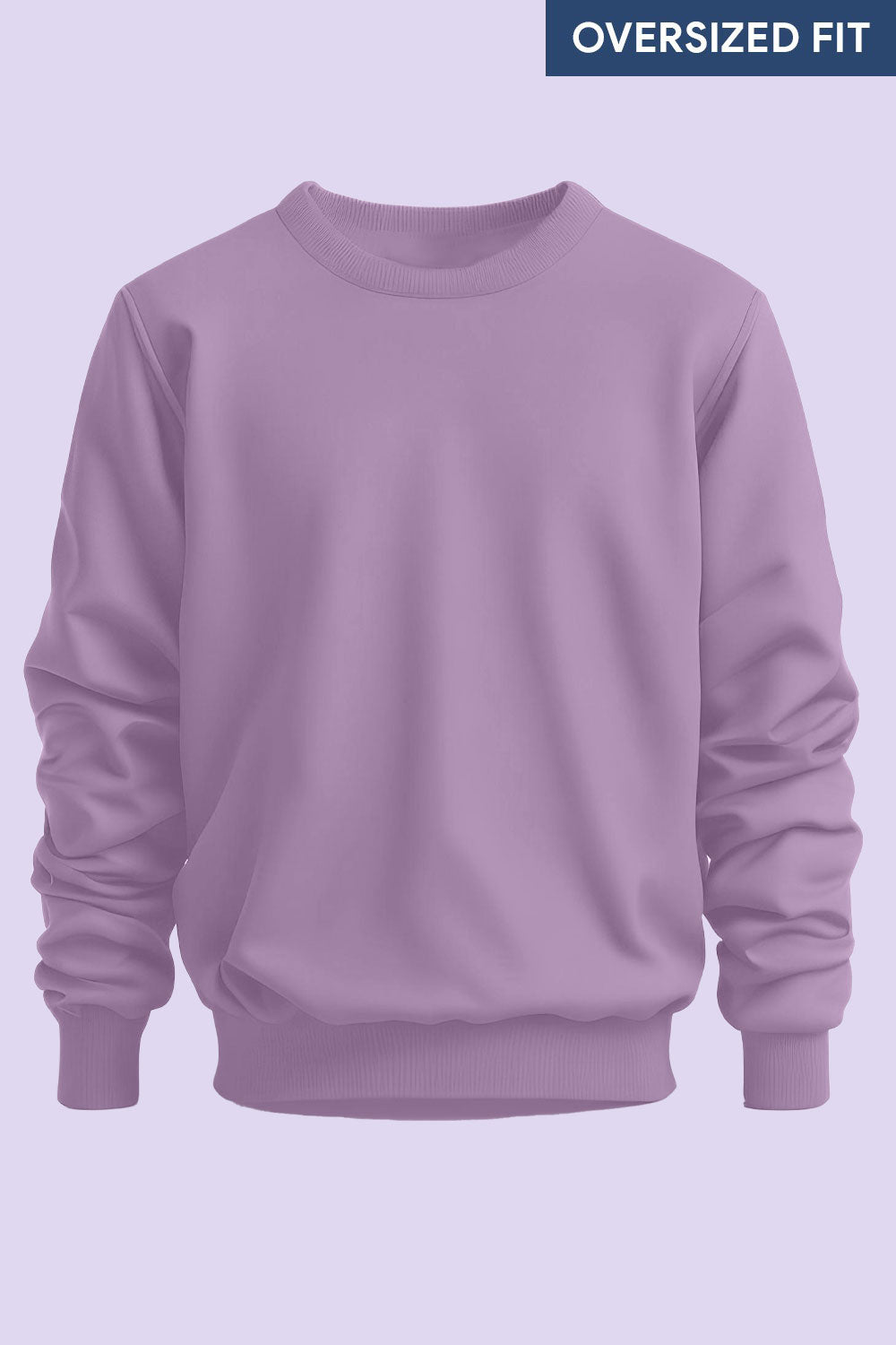 Lavender oversized sweatshirt hotsell