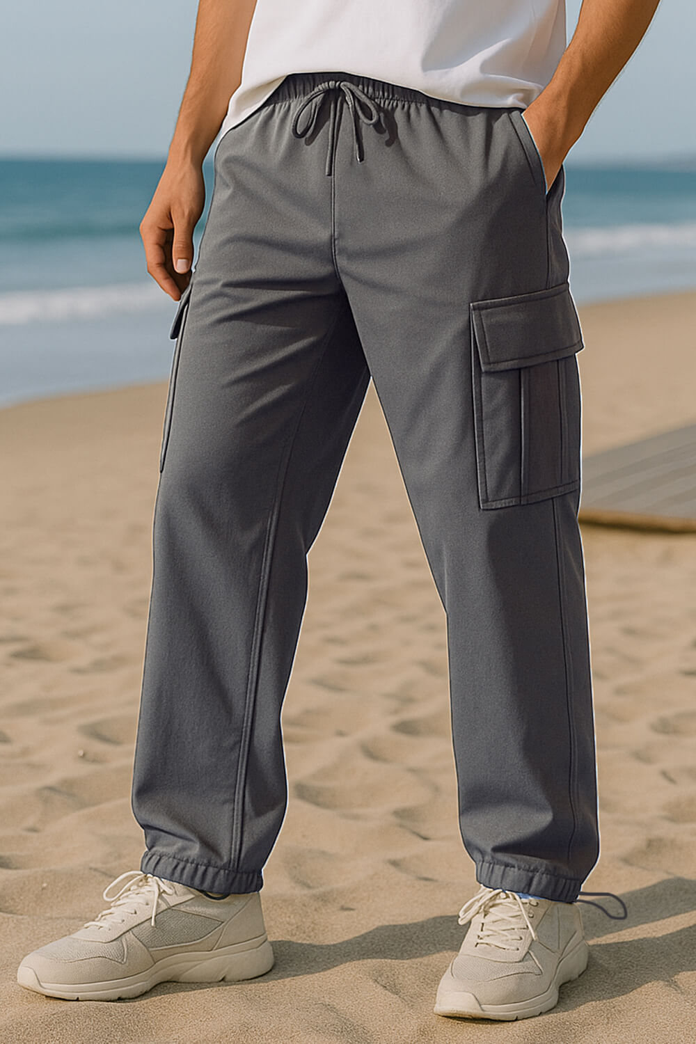 Nobero Oversized Cargo Joggers