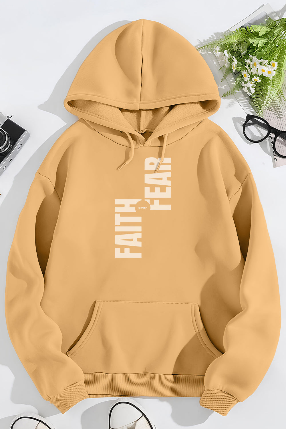 Boyfriend Fit Faith Classic Hoodie