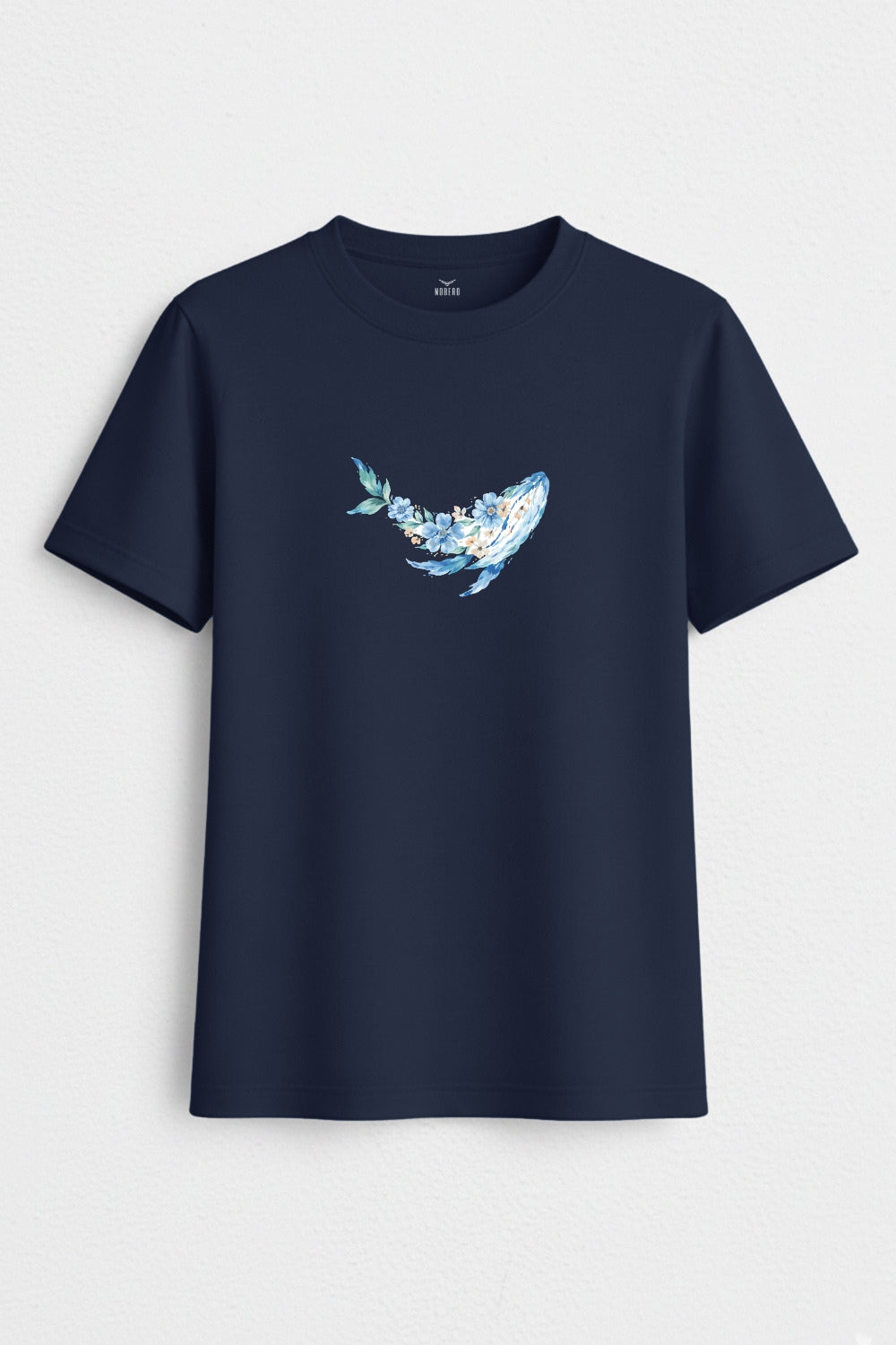 Floral Dolphin Women Classic Fit Tee