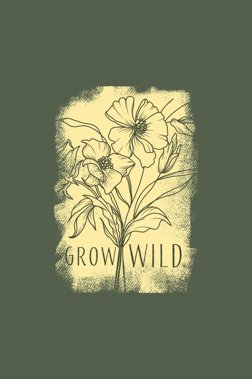 Grow Wild Women Classic Fit Tee