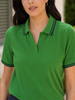 Johnny Collar Women Polo T-shirt