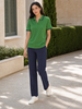 Johnny Collar Women Polo T-shirt