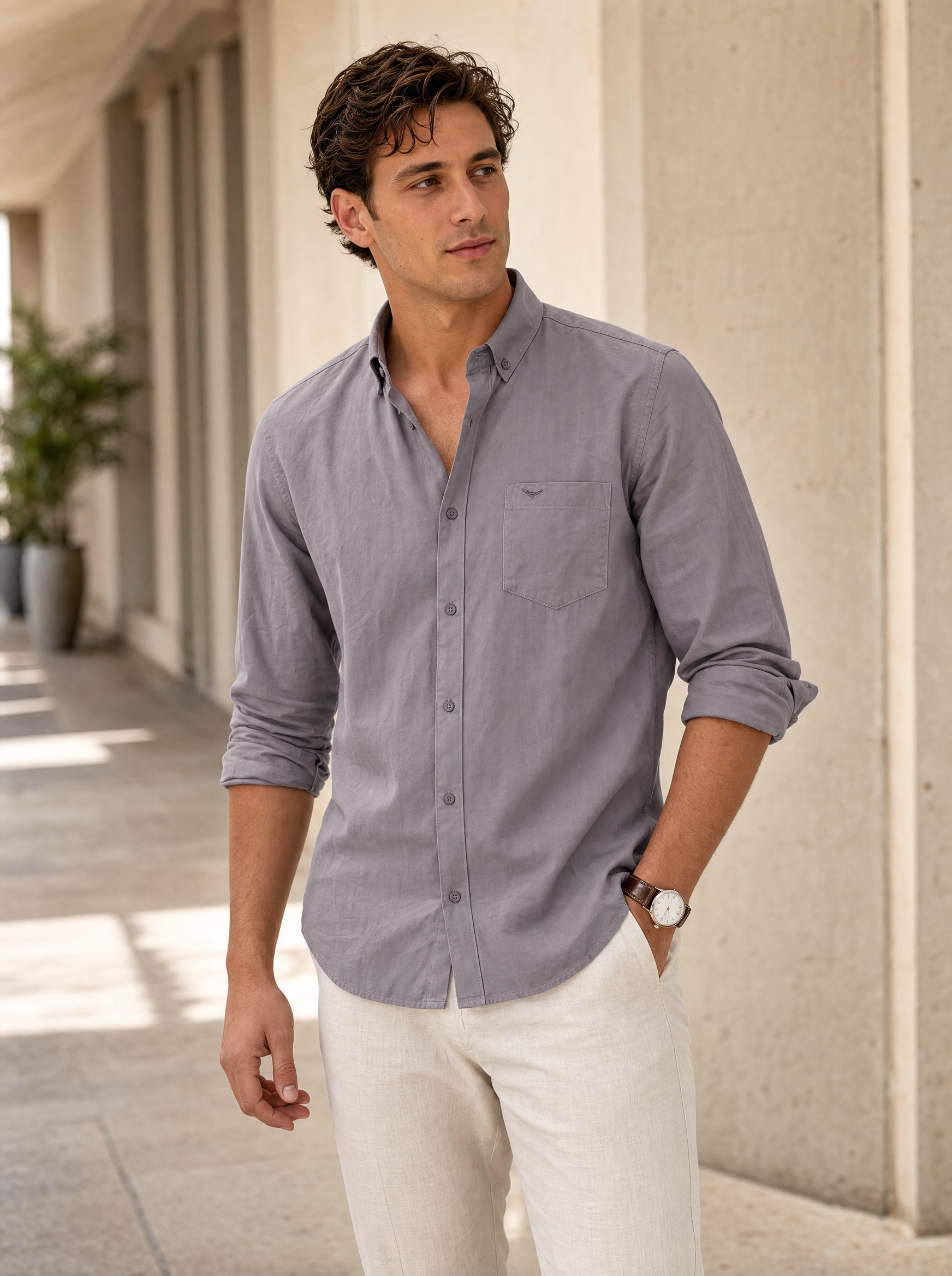 Men’s Premium Cotton Oxford Shirt