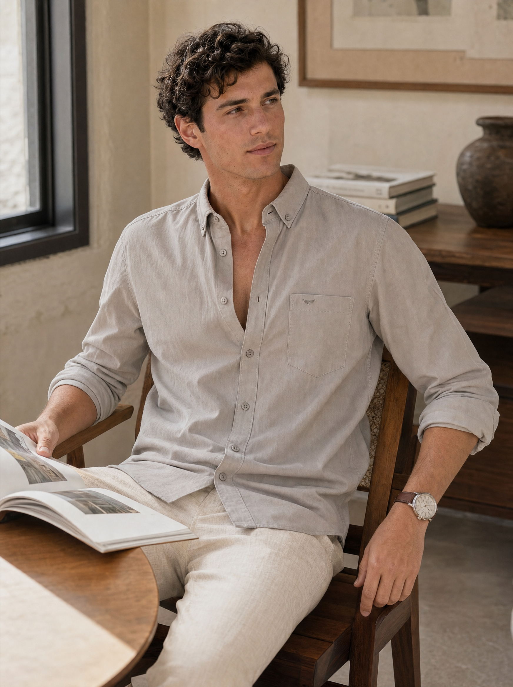 Men’s Premium Cotton Oxford Shirt