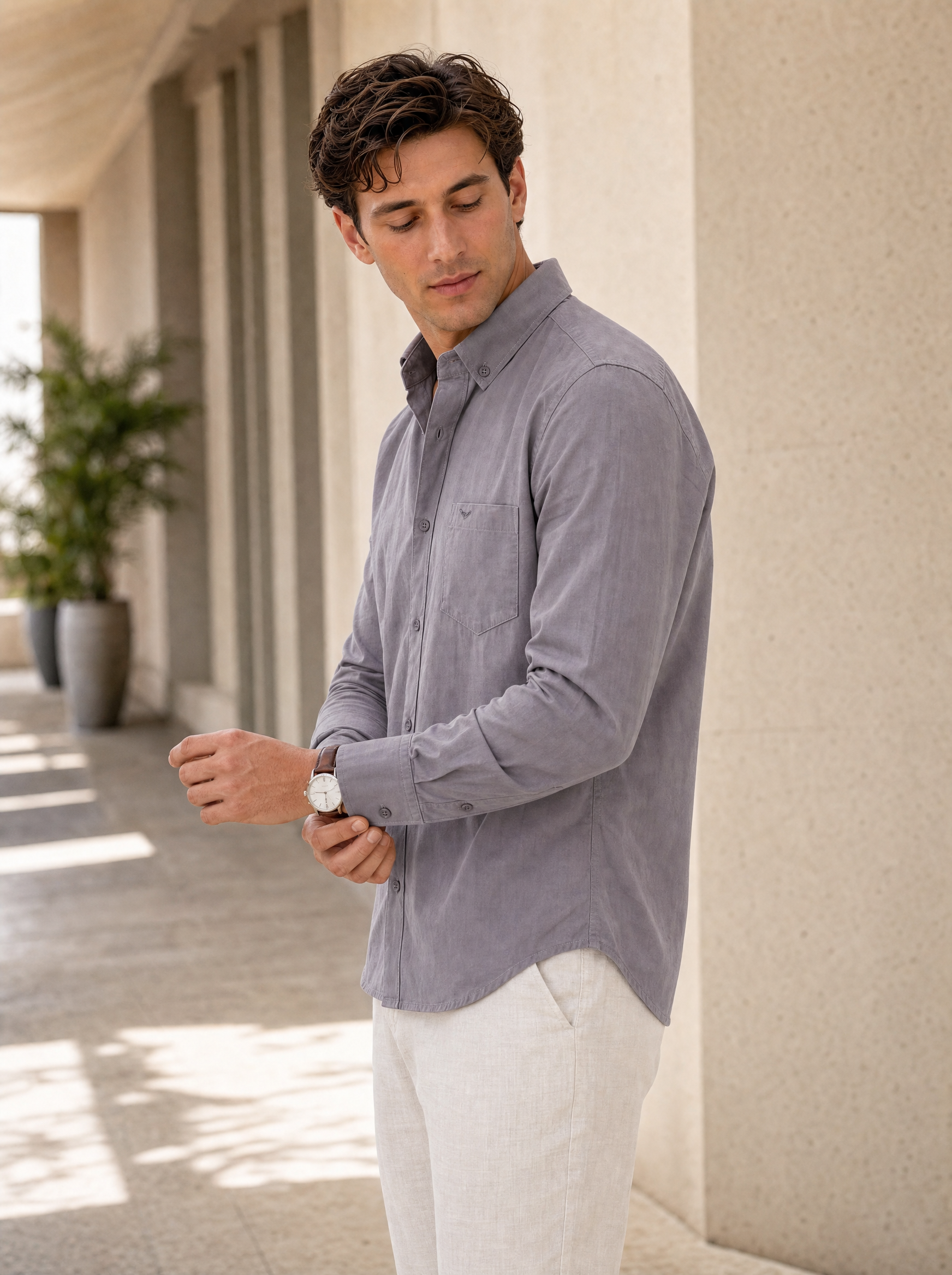 Men’s Premium Cotton Oxford Shirt