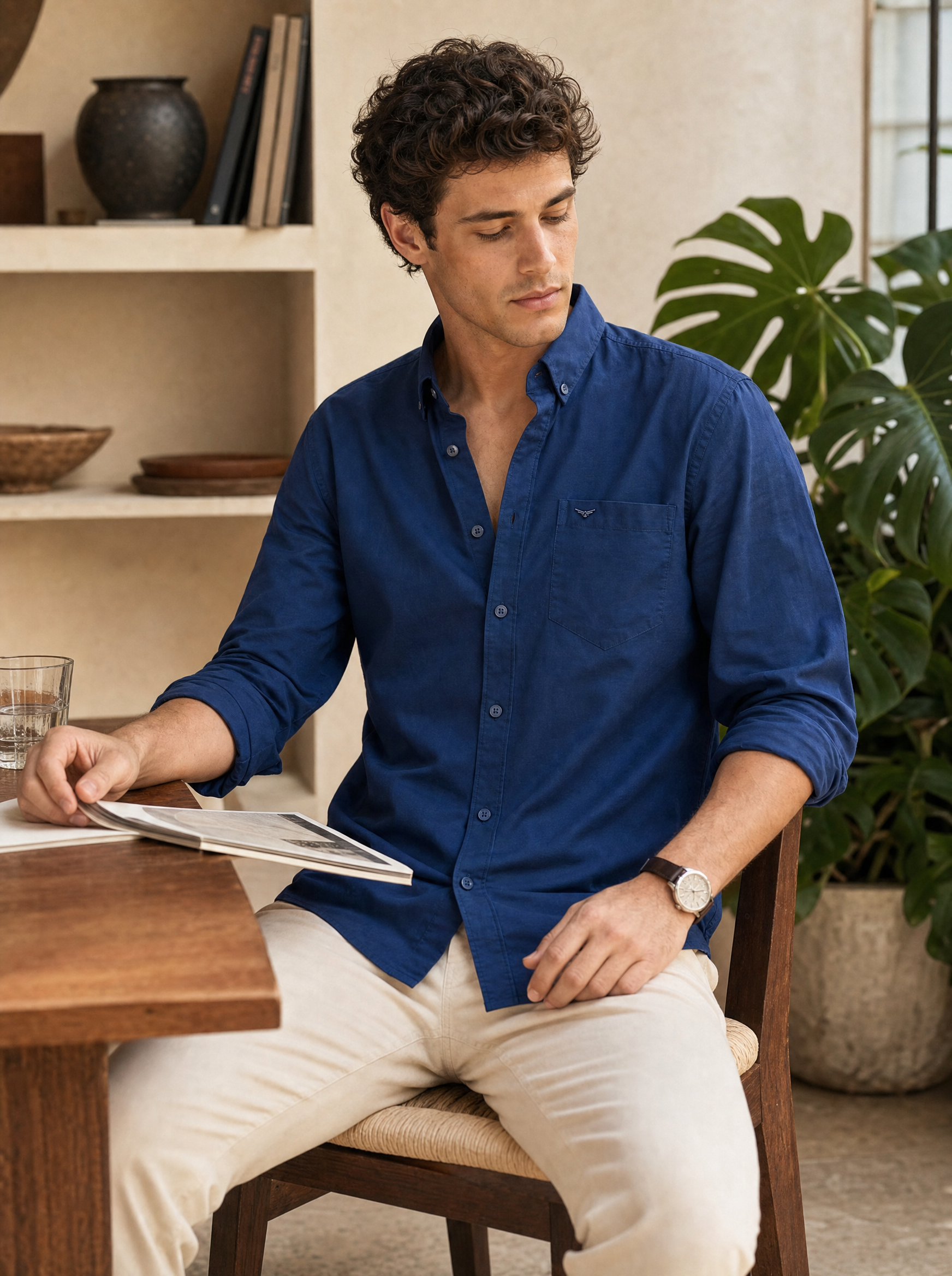Men’s Premium Cotton Oxford Shirt