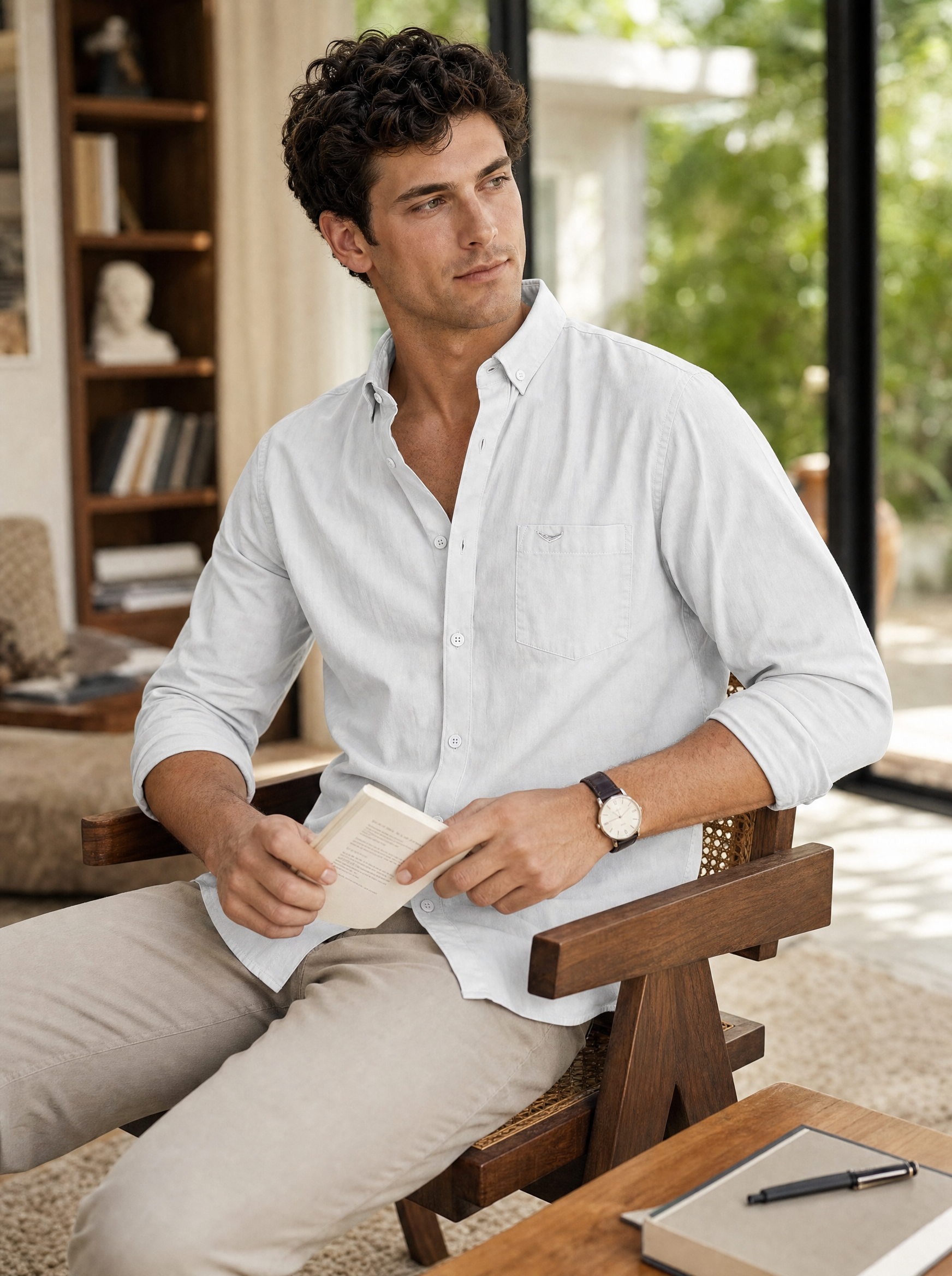 Men’s Premium Cotton Oxford Shirt