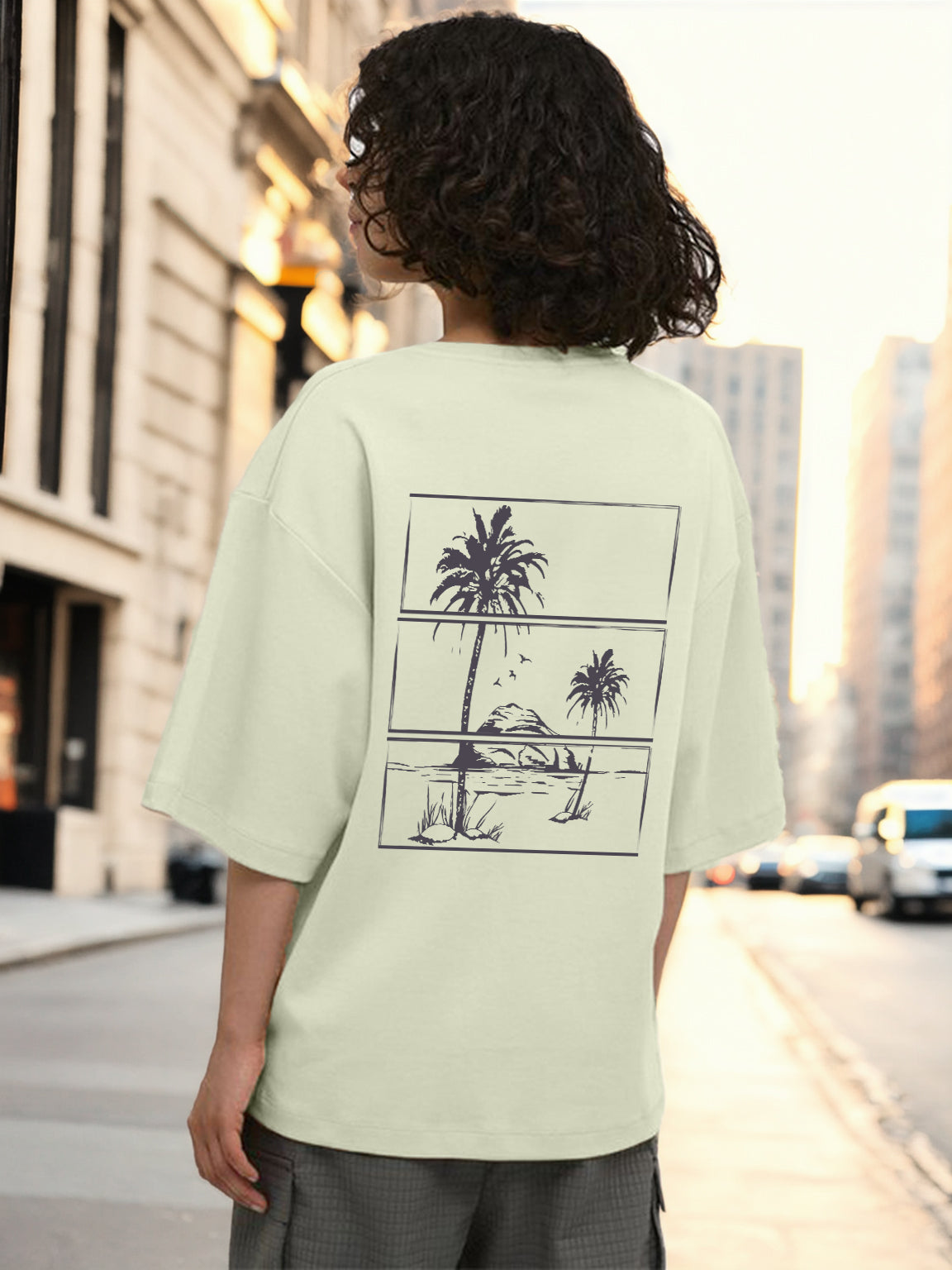Island Oversized T-Shirt