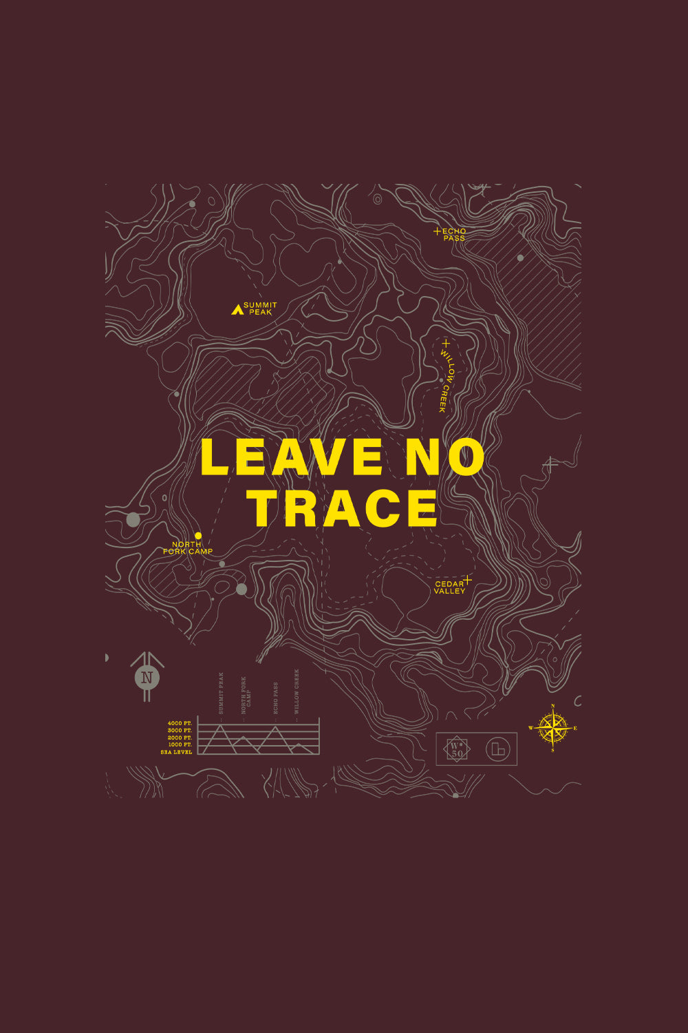 Leave no trace Classic Hoodie