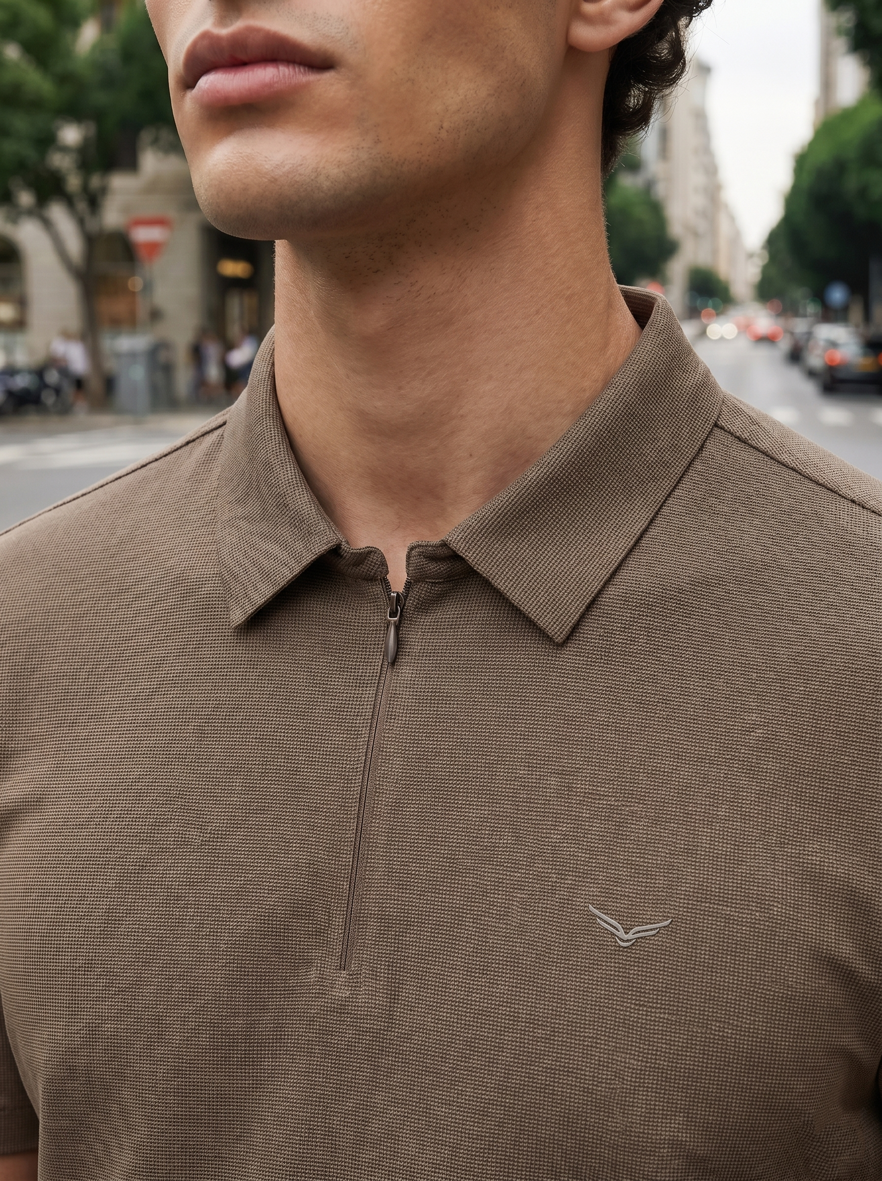 AeroZip Polo T-Shirt