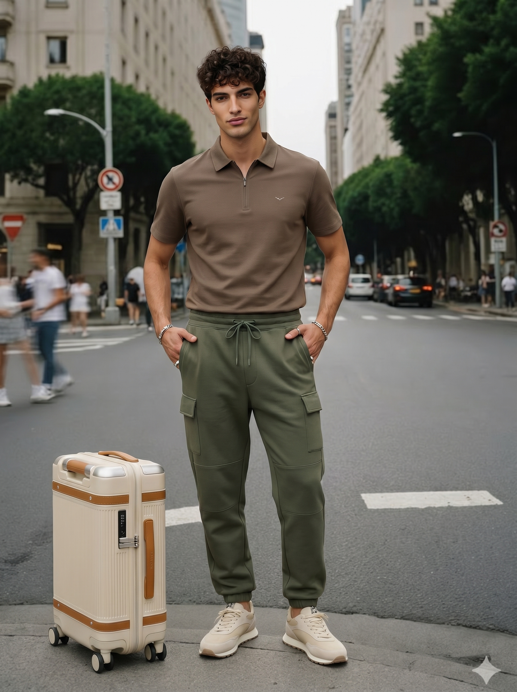 AeroZip Polo T-Shirt