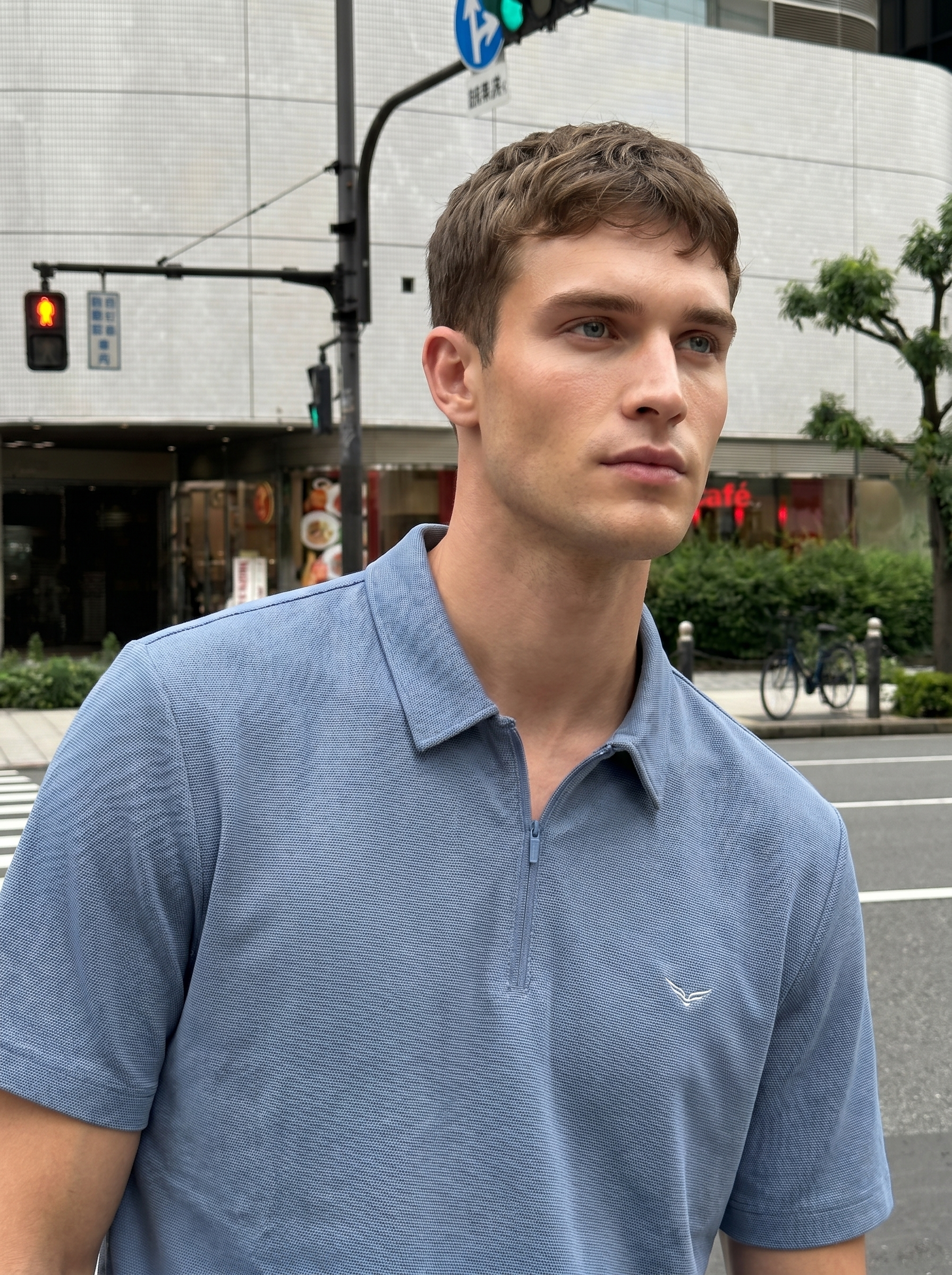 AeroZip Polo T-Shirt