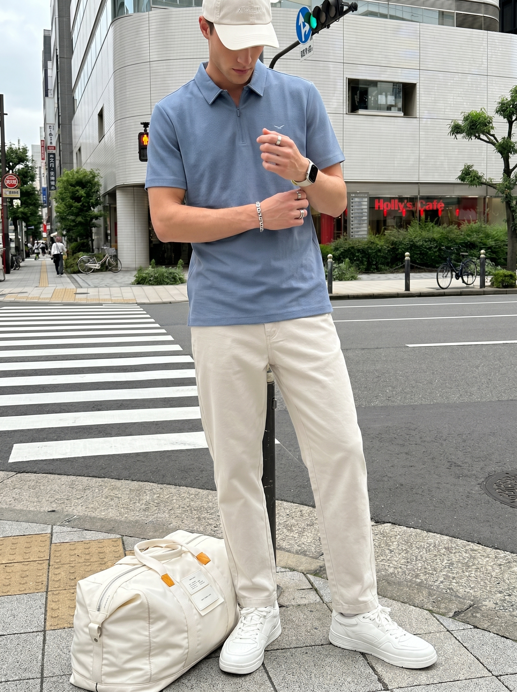 AeroZip Polo T-Shirt