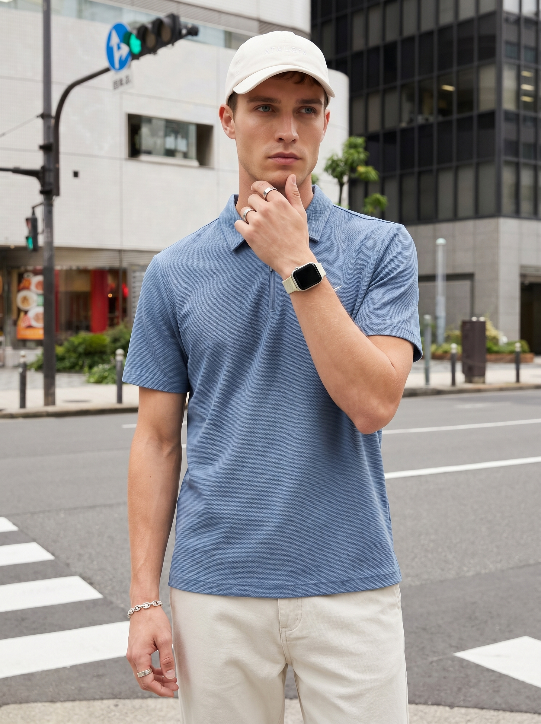 AeroZip Polo T-Shirt