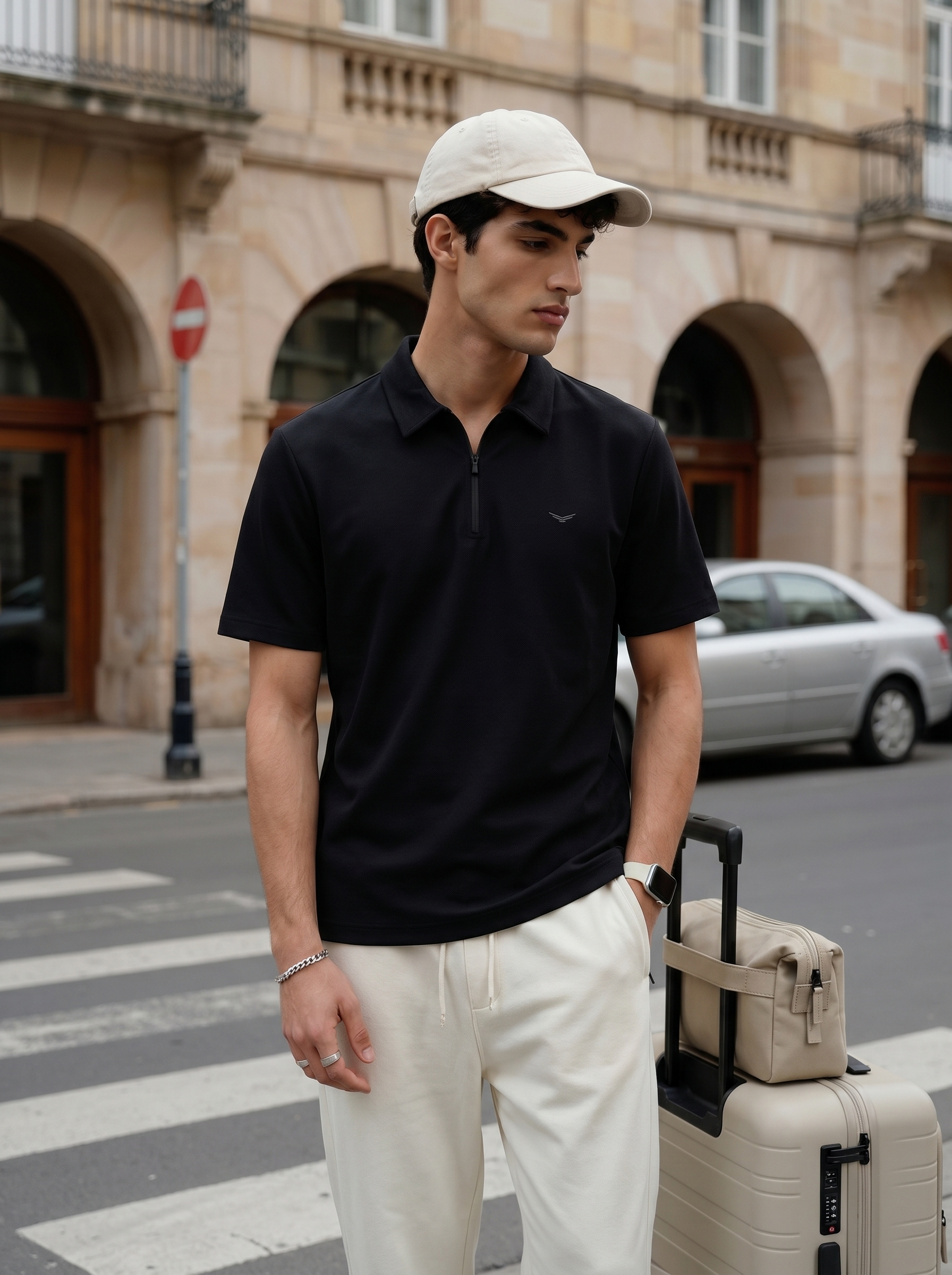 AeroZip Polo T-Shirt