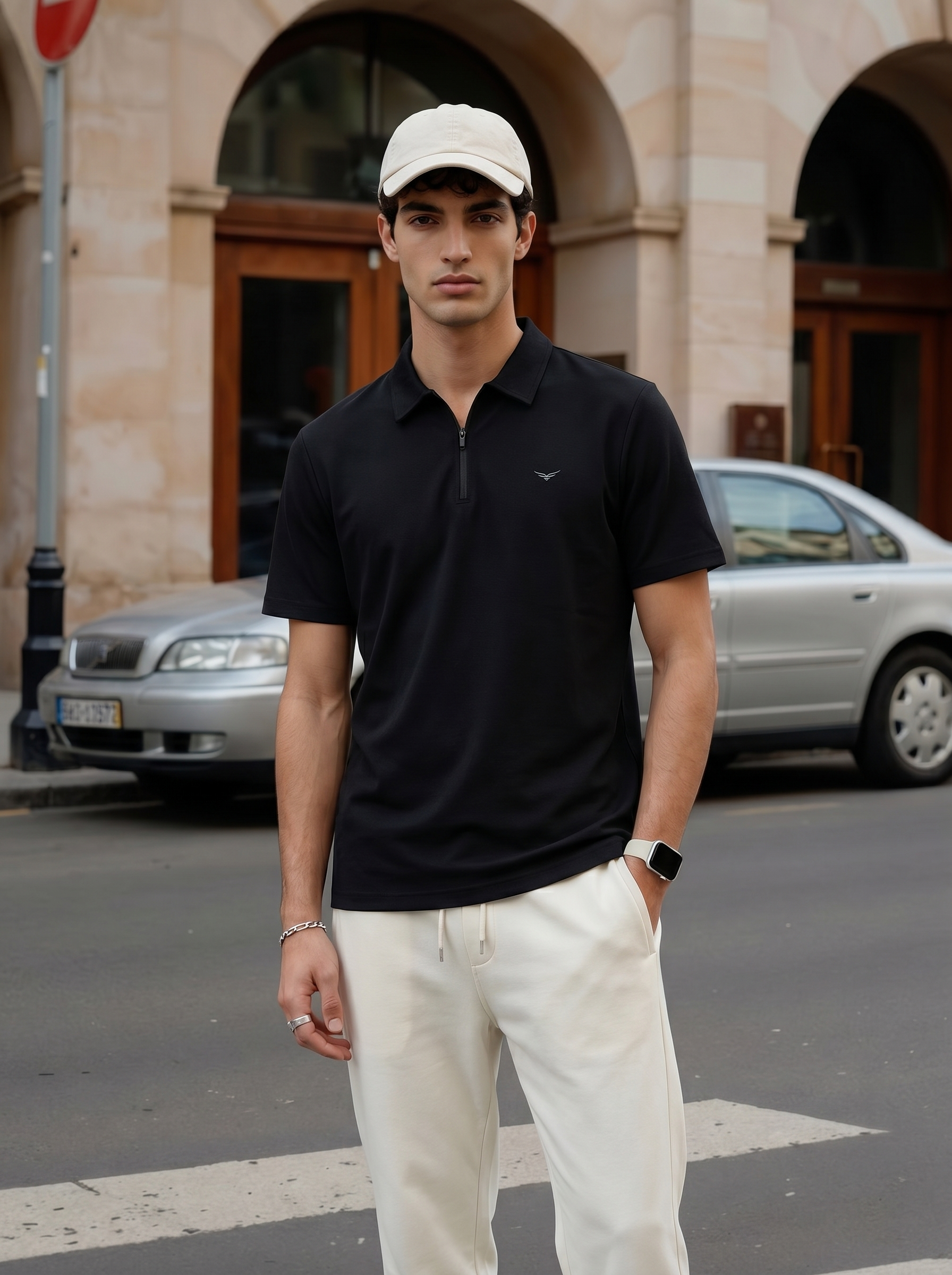 AeroZip Polo T-Shirt