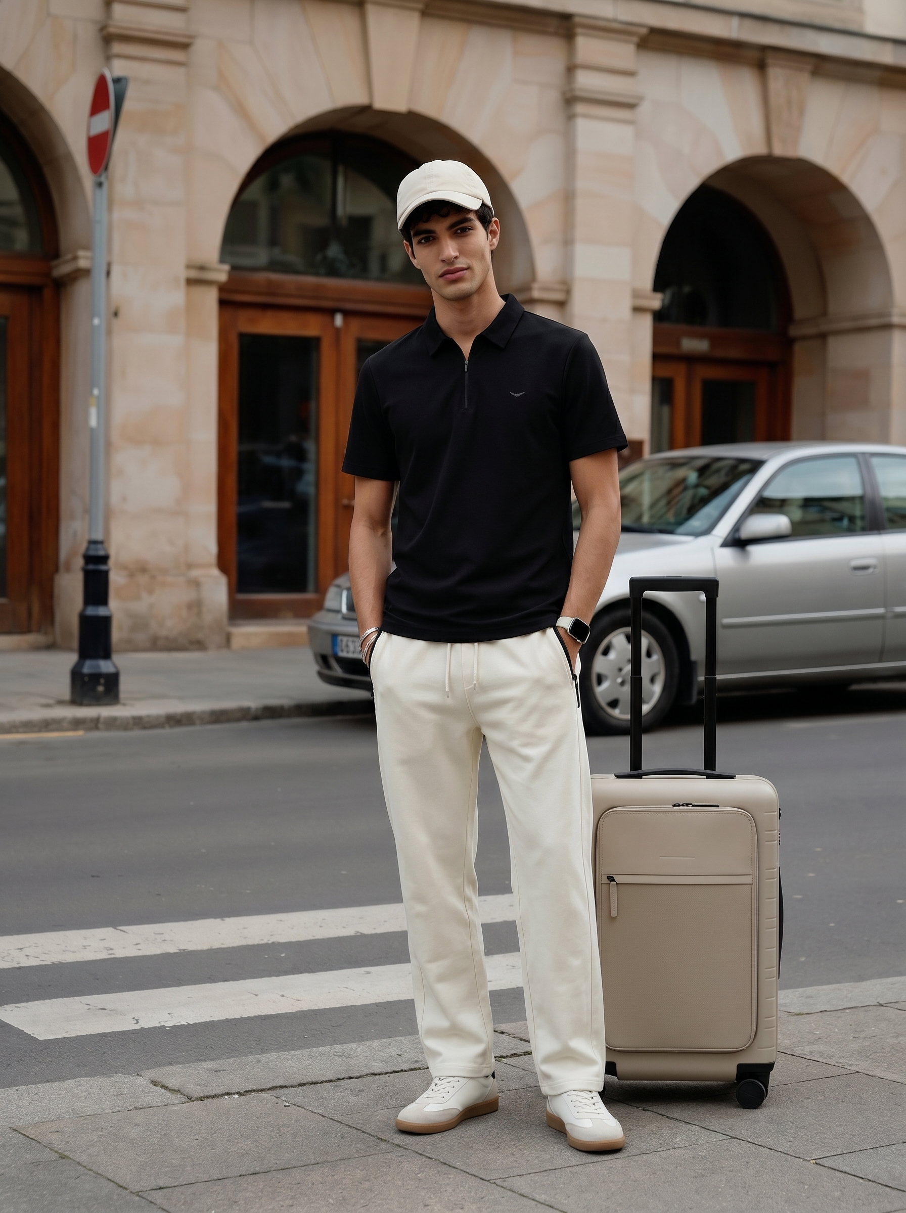 AeroZip Polo T-Shirt