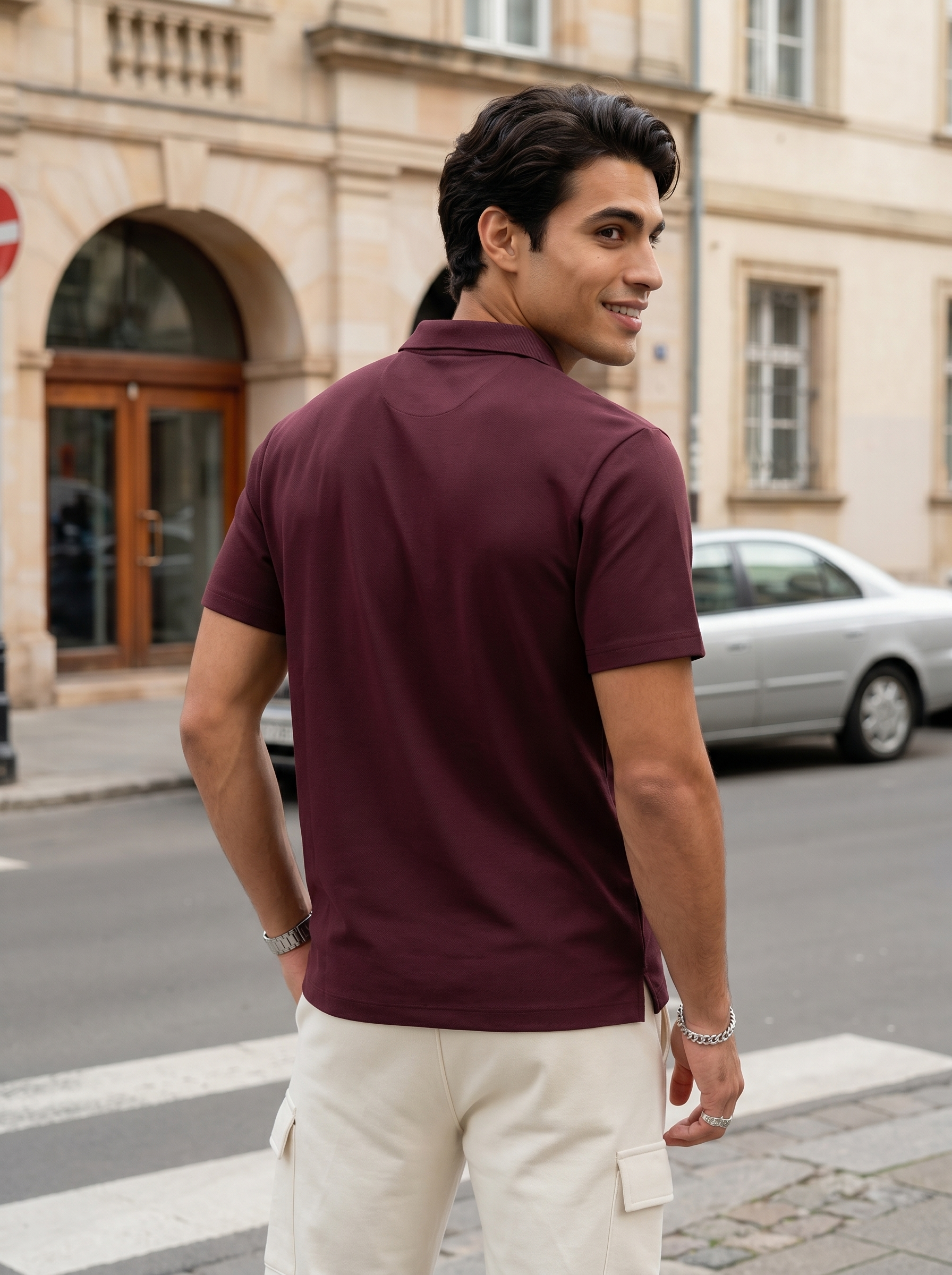 AeroZip Polo T-Shirt